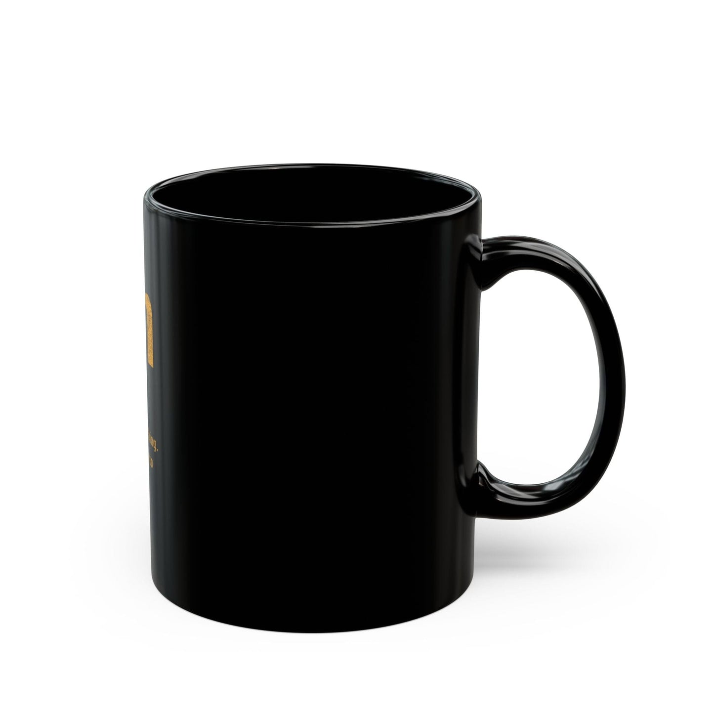 Warsh Pittsburghese Definition Coffee Mug – 11oz & 15oz Black and Gold Yinzer Mug | Funny Pittsburgh Gift Mug Printify