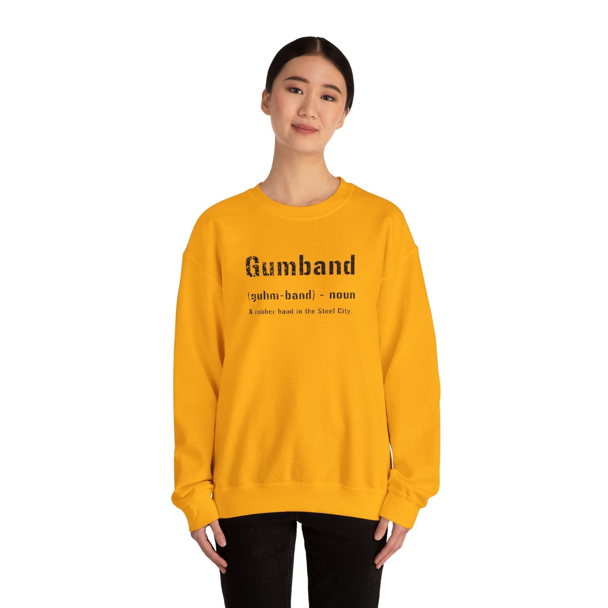 Gumband Definition Sweatshirt - Pittsburghese Sweatshirt Yinzergear