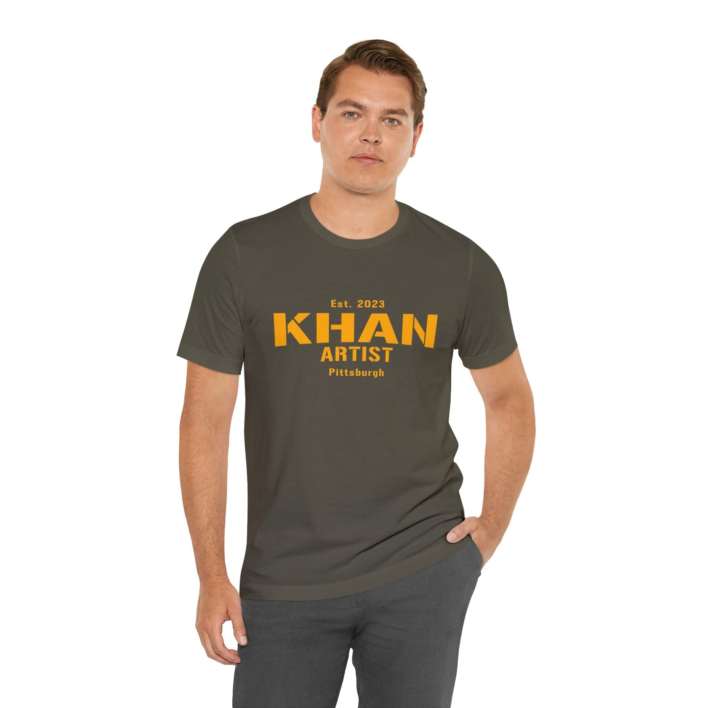 Khan Artist T-Shirt T-Shirt Printify