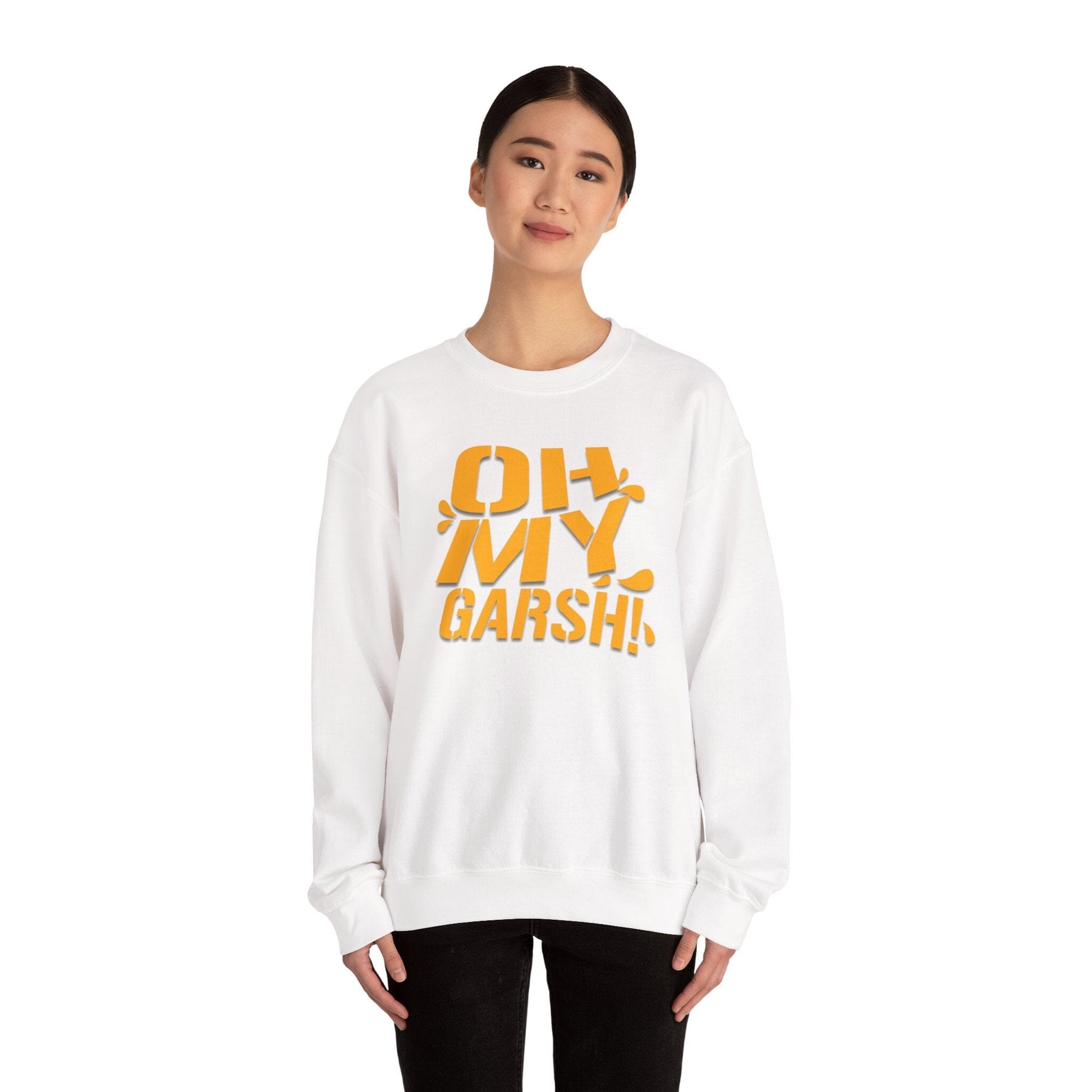 Oh My Garsh Sweatshirt - Pittsburghese Crewneck Sweatshirt Yinzergear