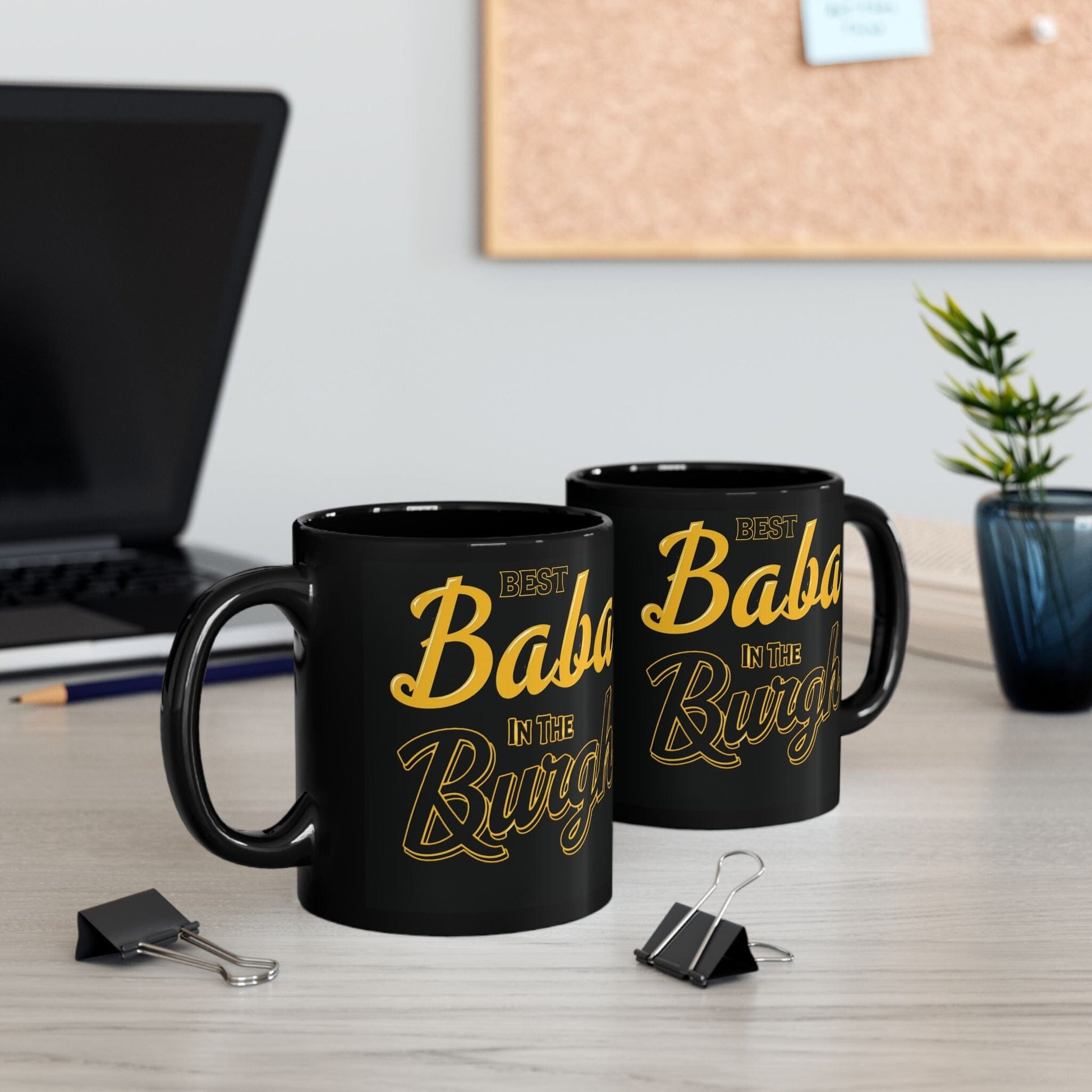 Best Baba in the Burgh Coffee Mug - Pittsburgh Grandma Gift Mug Printify
