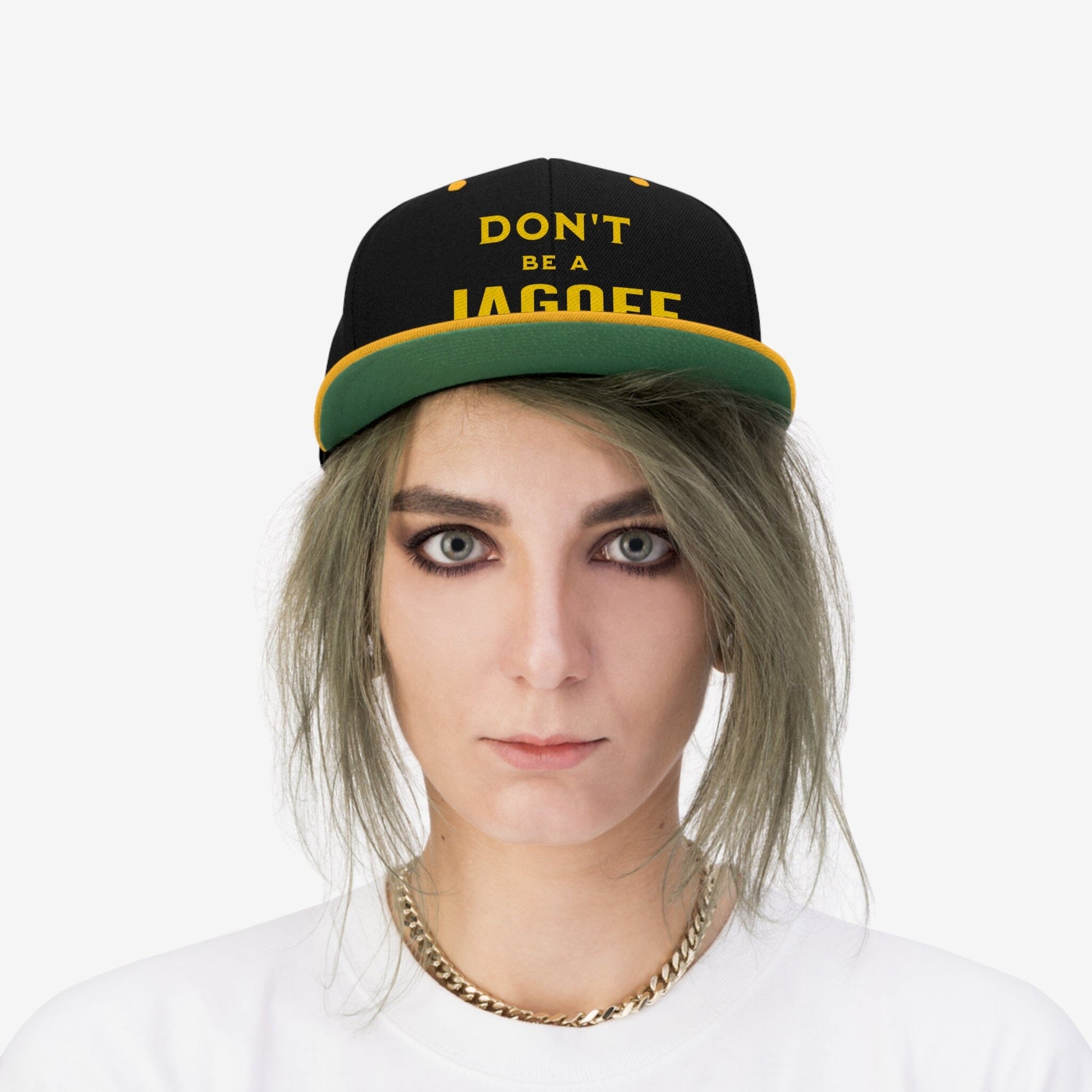 Don't Be a Jagoff Hat Flat Bill Hats Printify