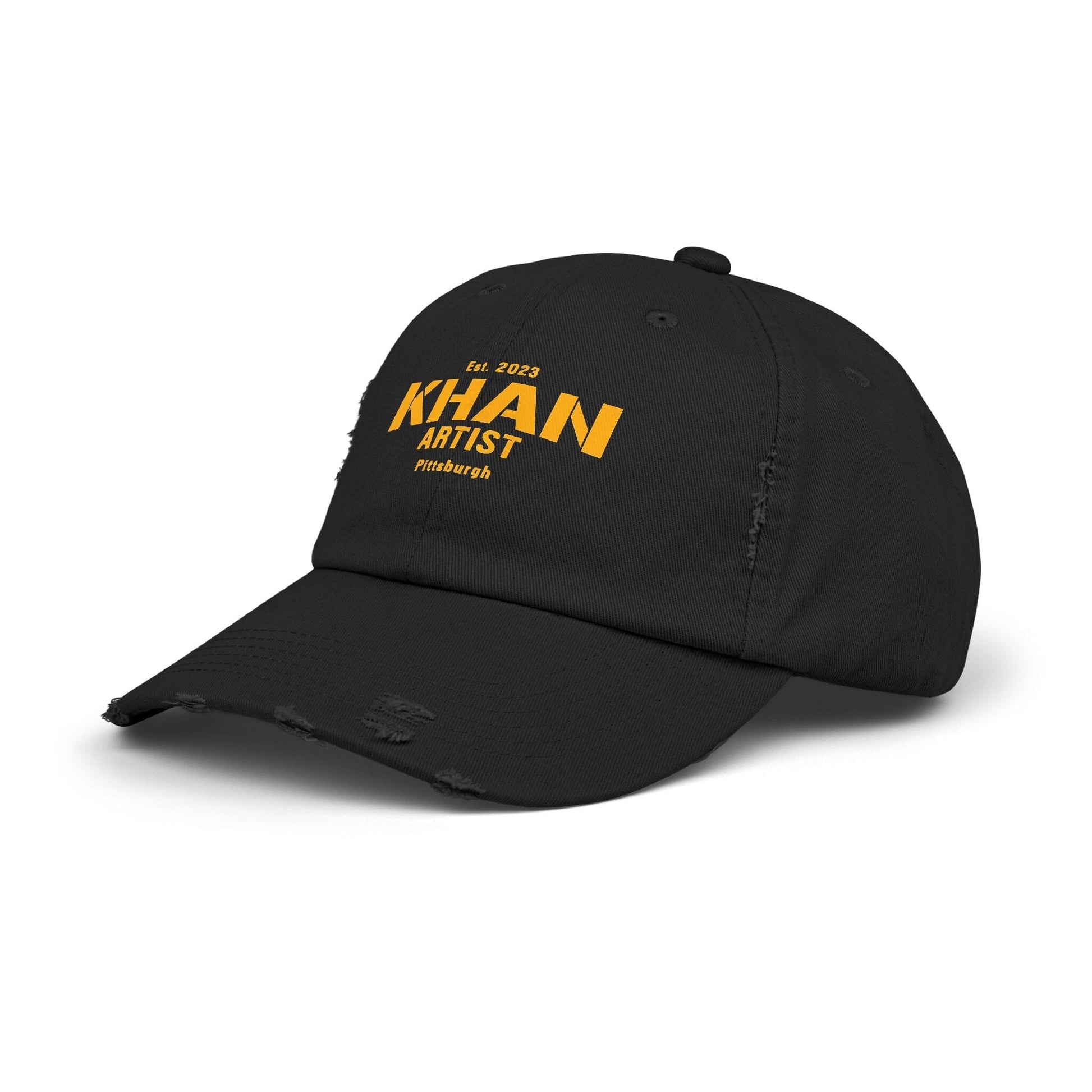 Khan Artist Baseball Hat - Pittsburgh Football Cap - Yinzer Hats Printify
