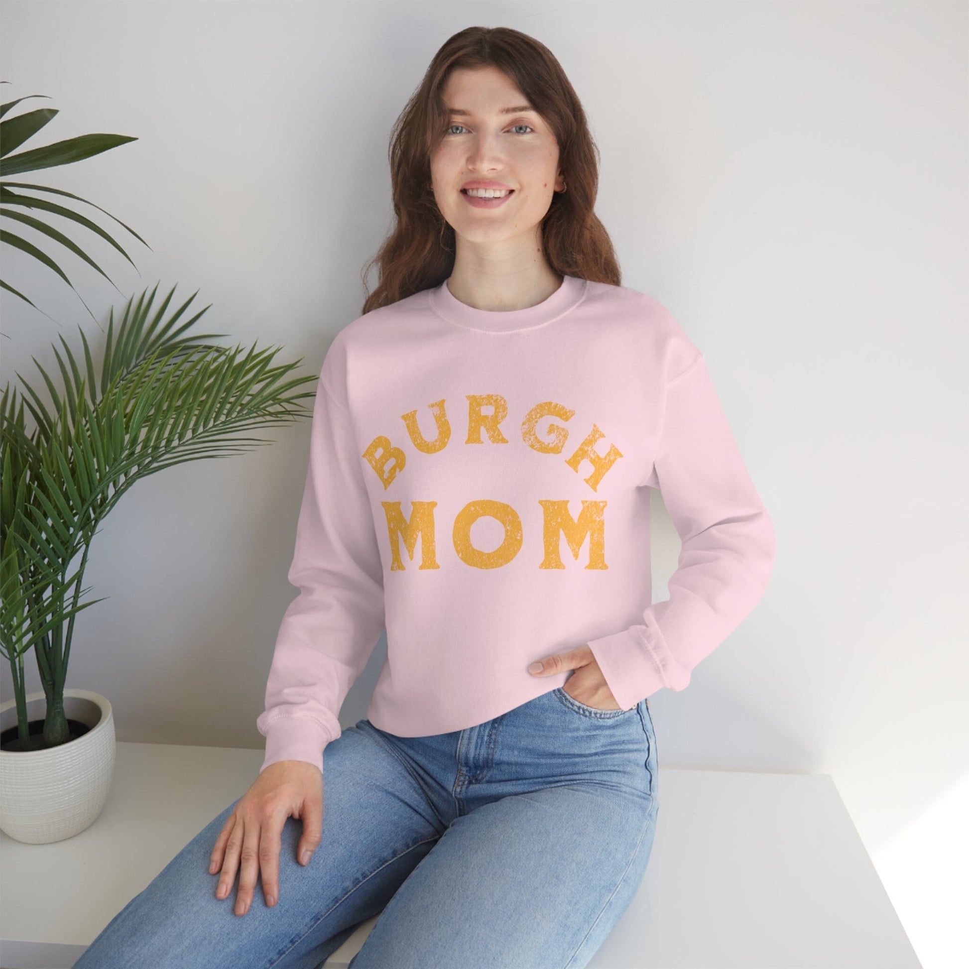 Burgh Mom Sweatshirt Sweatshirt Printify
