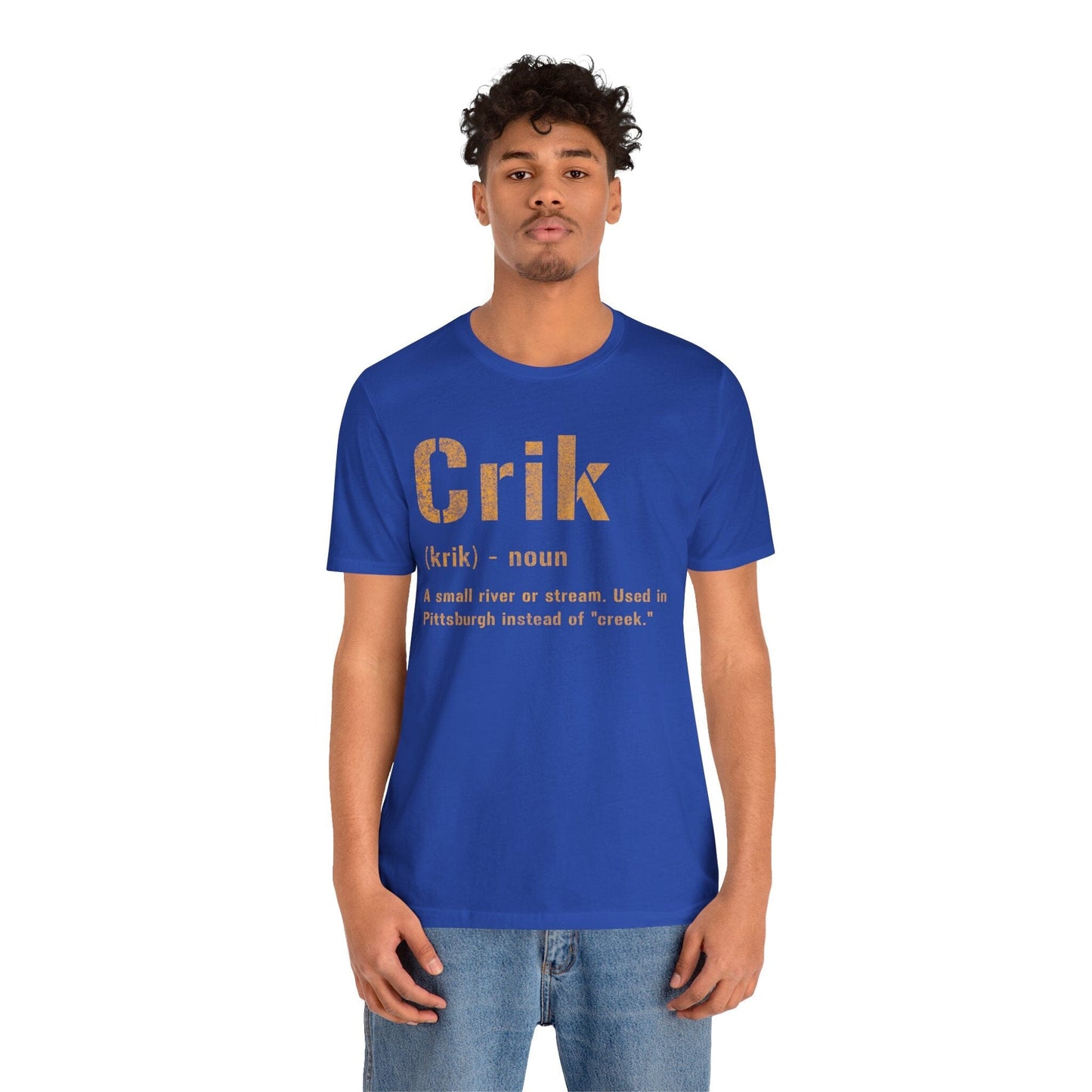 Crik T-Shirt | Pittsburghese Shirt | Great Yinzer Gift | Pittsburgh Tee | Steel City Clothing T-Shirt Yinzergear