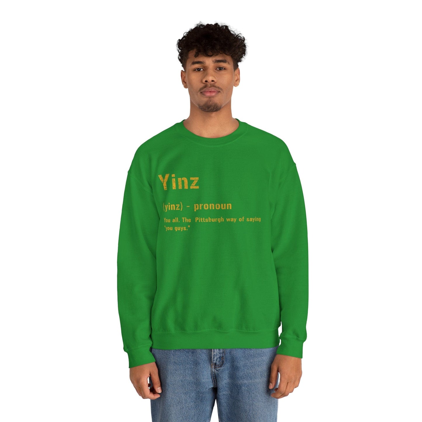 Yinz Definition Sweatshirt - Pittsburghese Sweatshirt Yinzergear