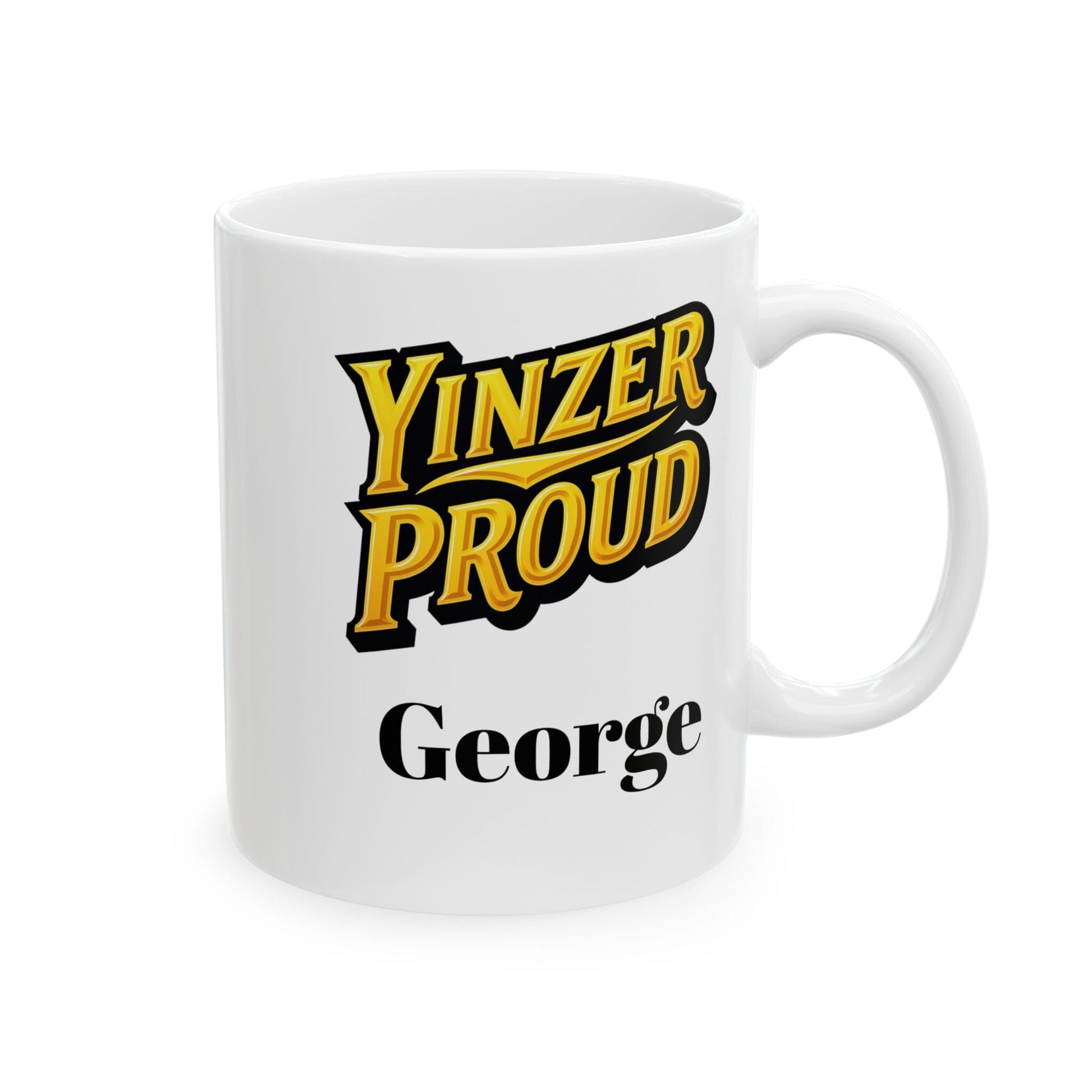 Custom Ceramic Coffee Mug - Personalized Design Mug Mug Printify