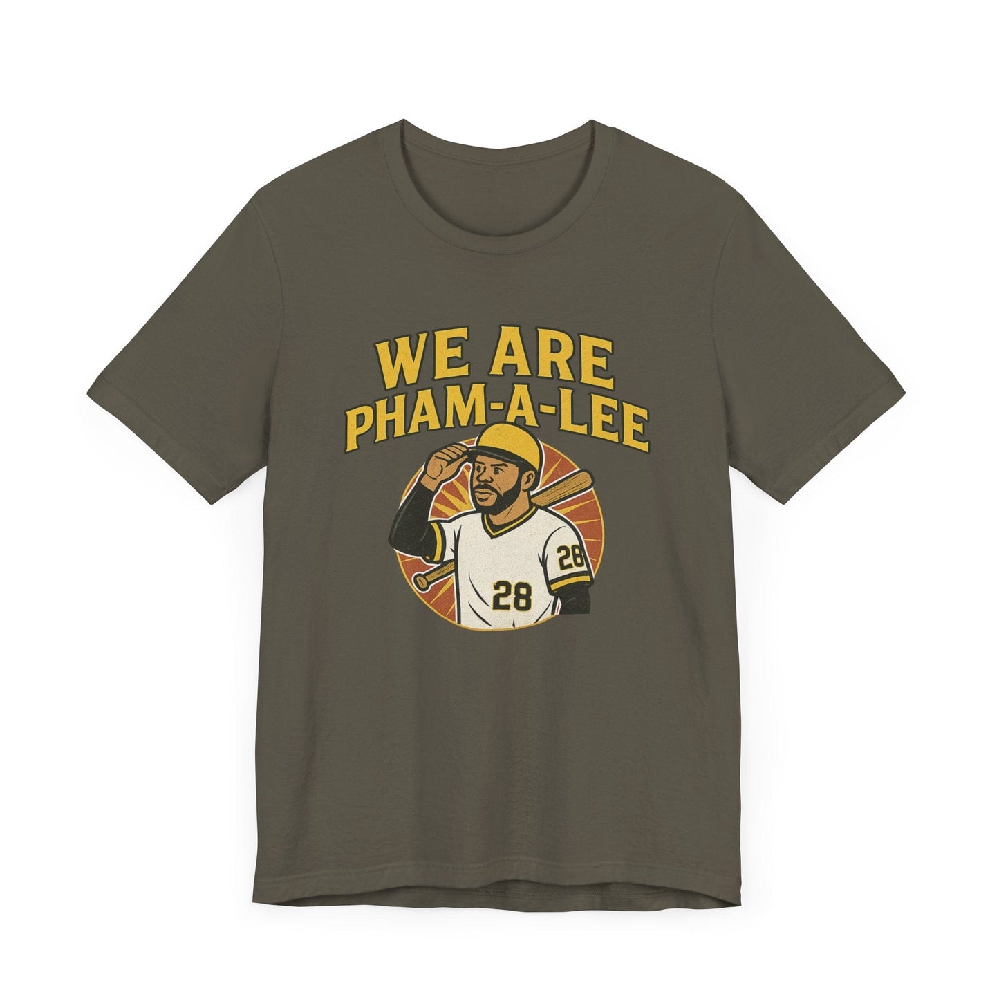 We Are Pham-a-Lee T-Shirt – Tommy Pham Baseball Fan Shirt - Pittsburgh Pirates 1979 Throwback Shirt T-Shirt Yinzergear