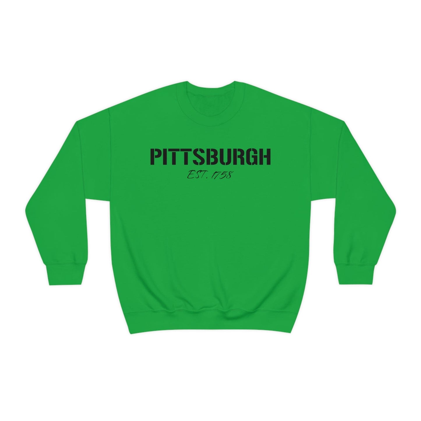 Pittsburgh EST 1758 Sweatshirt Sweatshirt Printify