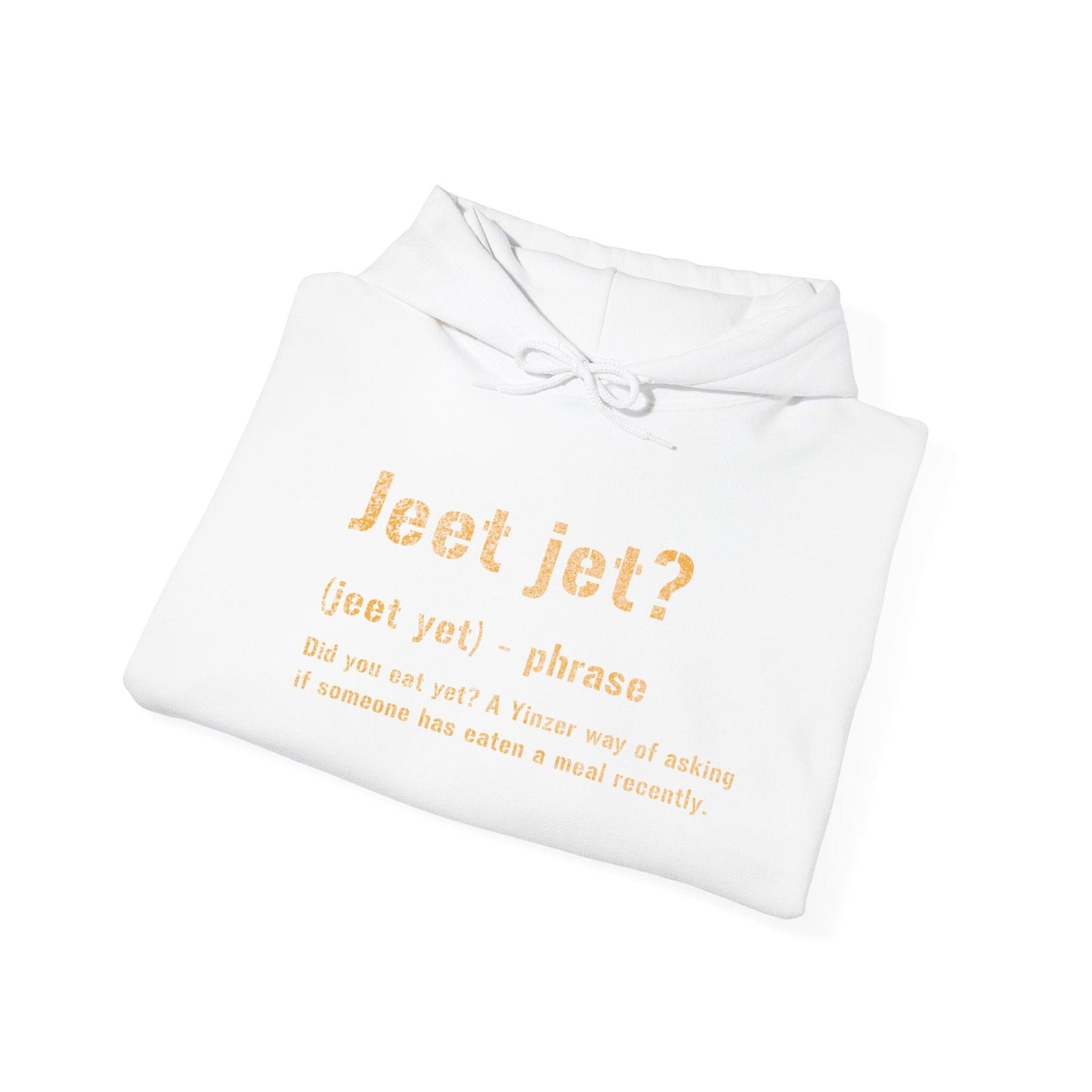 Jeet Jet Pittsburghese Hoodie – Funny Yinzer Hooded Sweatshirt, Burgh Proud Apparel, Steel City Slang Hoodie Printify