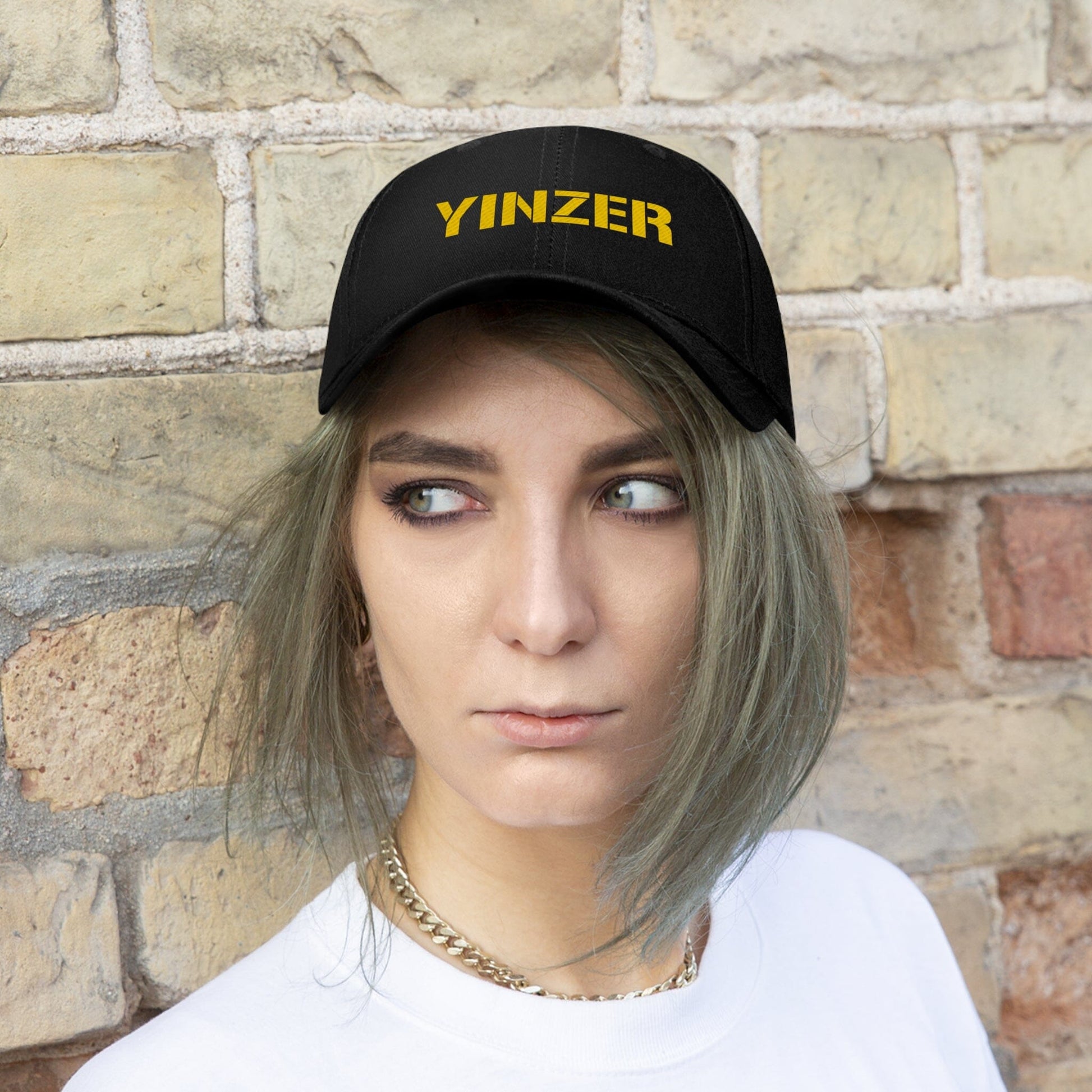 Yinzer Hat - Embroidered Hats Yinzergear Black One size