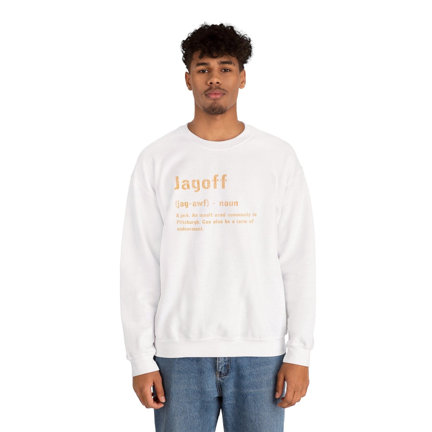 Jagoff Definition Sweatshirt - Pittsburghese Sweatshirt Yinzergear