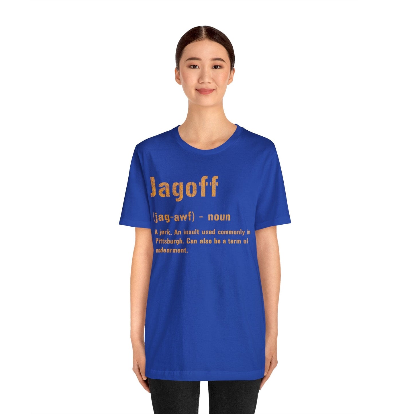 Pittsburghese Jagoff T-Shirt – Classic Yinzer Humor T-Shirt Printify