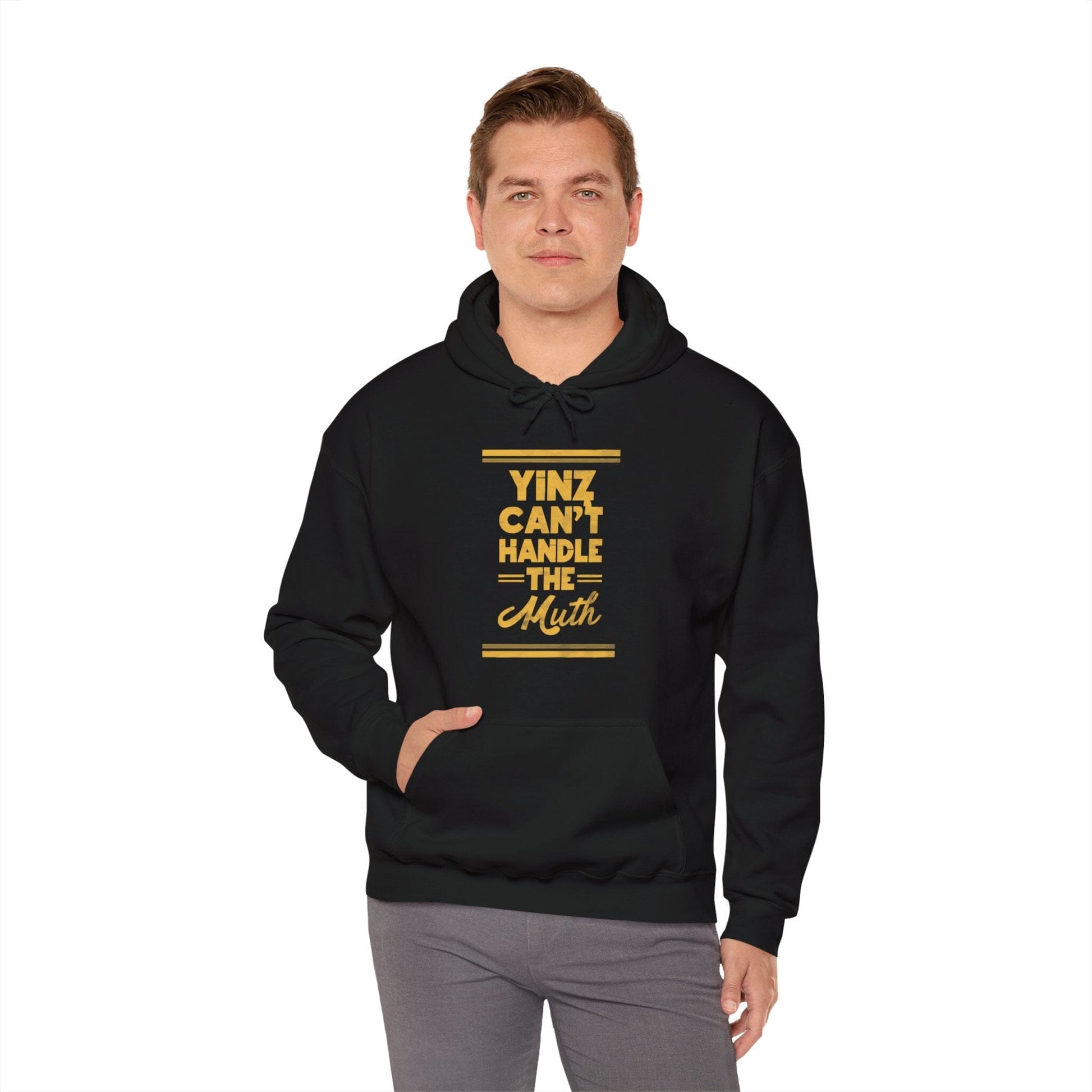 Pat Friermuth Fan Hoodie | Yinz Can't Handle the Muth | Pittsburgh Football Hoodie Hoodie Yinzergear