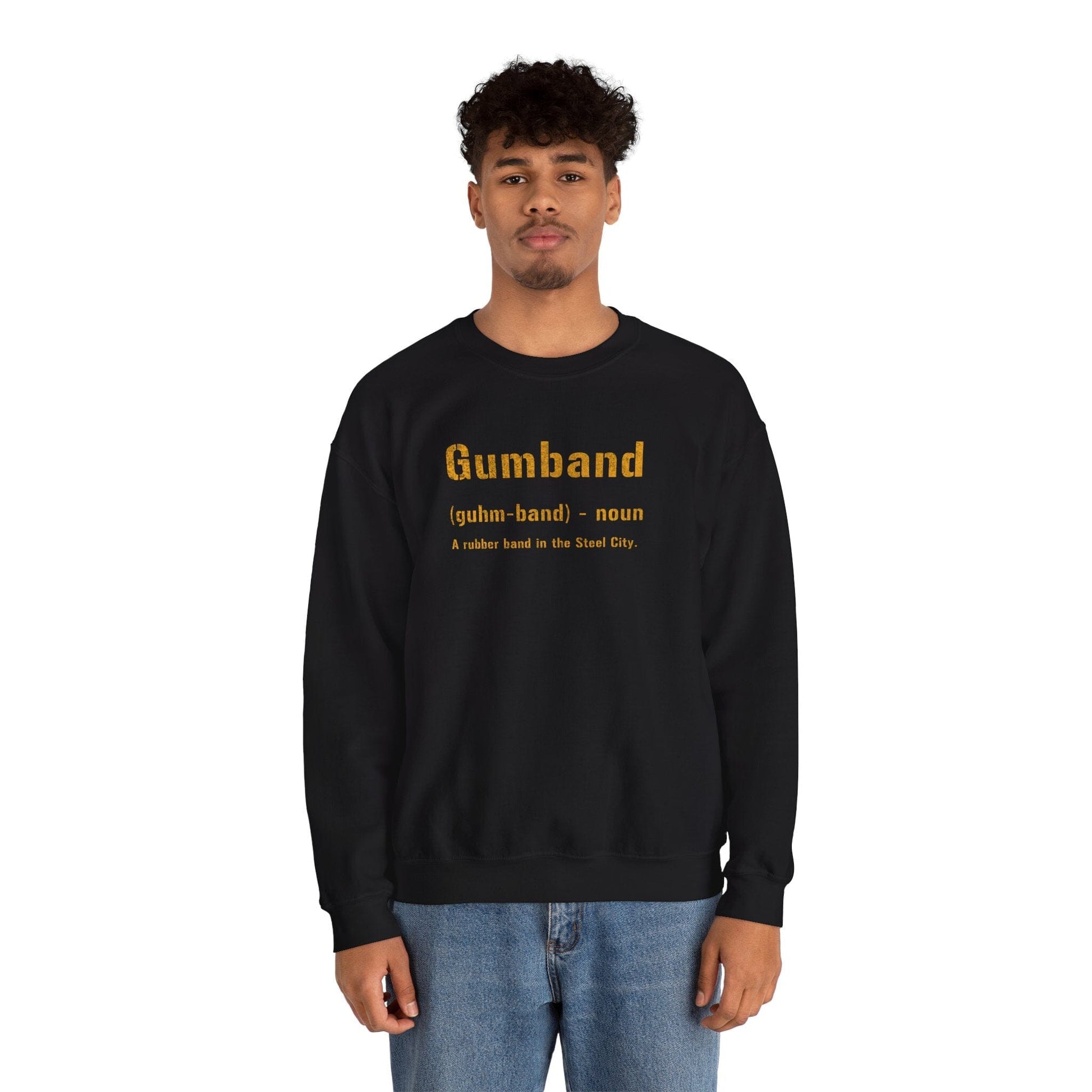 Gumband Definition Sweatshirt - Pittsburghese Sweatshirt Yinzergear