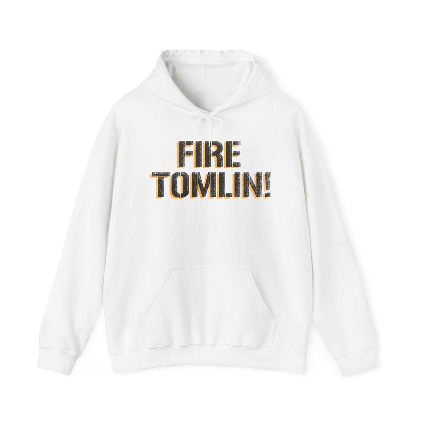 Fire Tomlin Pittsburgh Hoodie - Steelers Fan Sweatshirt Hoodie Printify White S