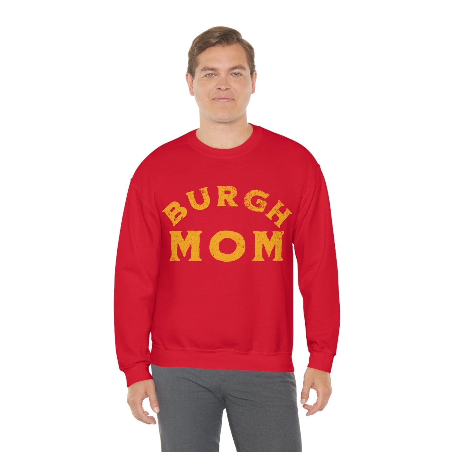 Burgh Mom Sweatshirt Sweatshirt Printify