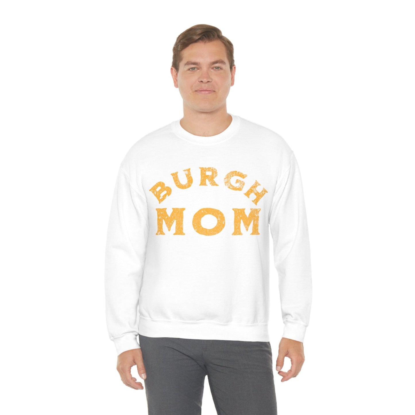 Burgh Mom Sweatshirt Sweatshirt Printify