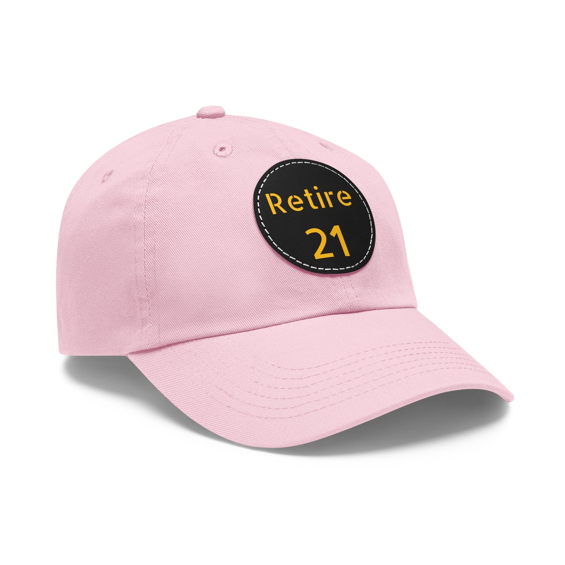 Retire 21 Hat With Leather Patch Hats Yinzergear