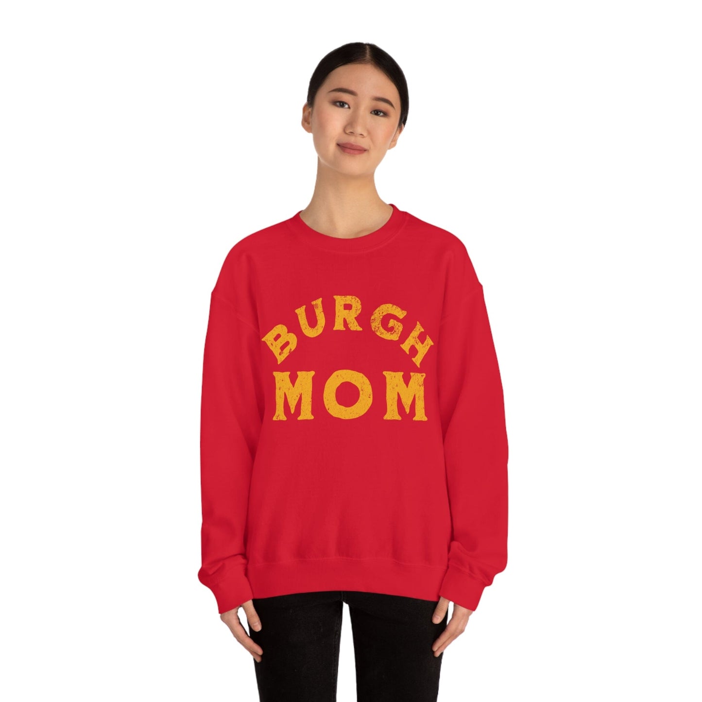 Burgh Mom Sweatshirt Sweatshirt Printify
