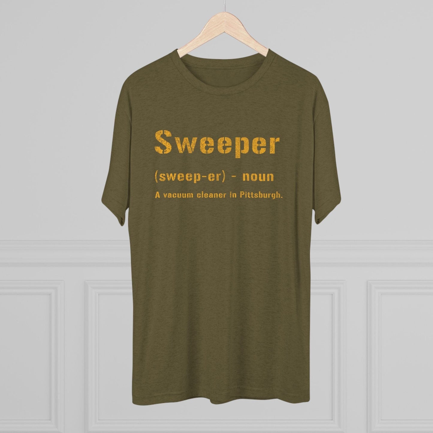 Sweeper T-Shirt - Pittsburgh Yinzer Tee - Burgh Gift T-Shirt Printify