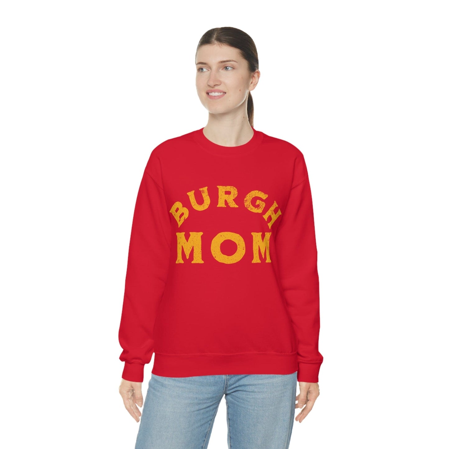 Burgh Mom Sweatshirt Sweatshirt Printify