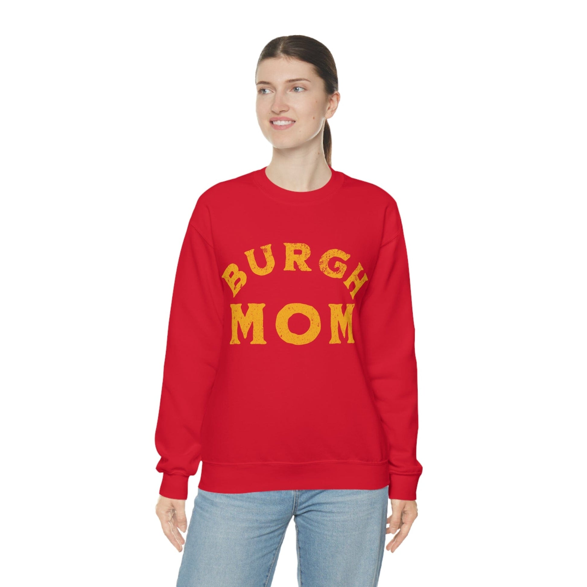 Burgh Mom Sweatshirt Sweatshirt Printify