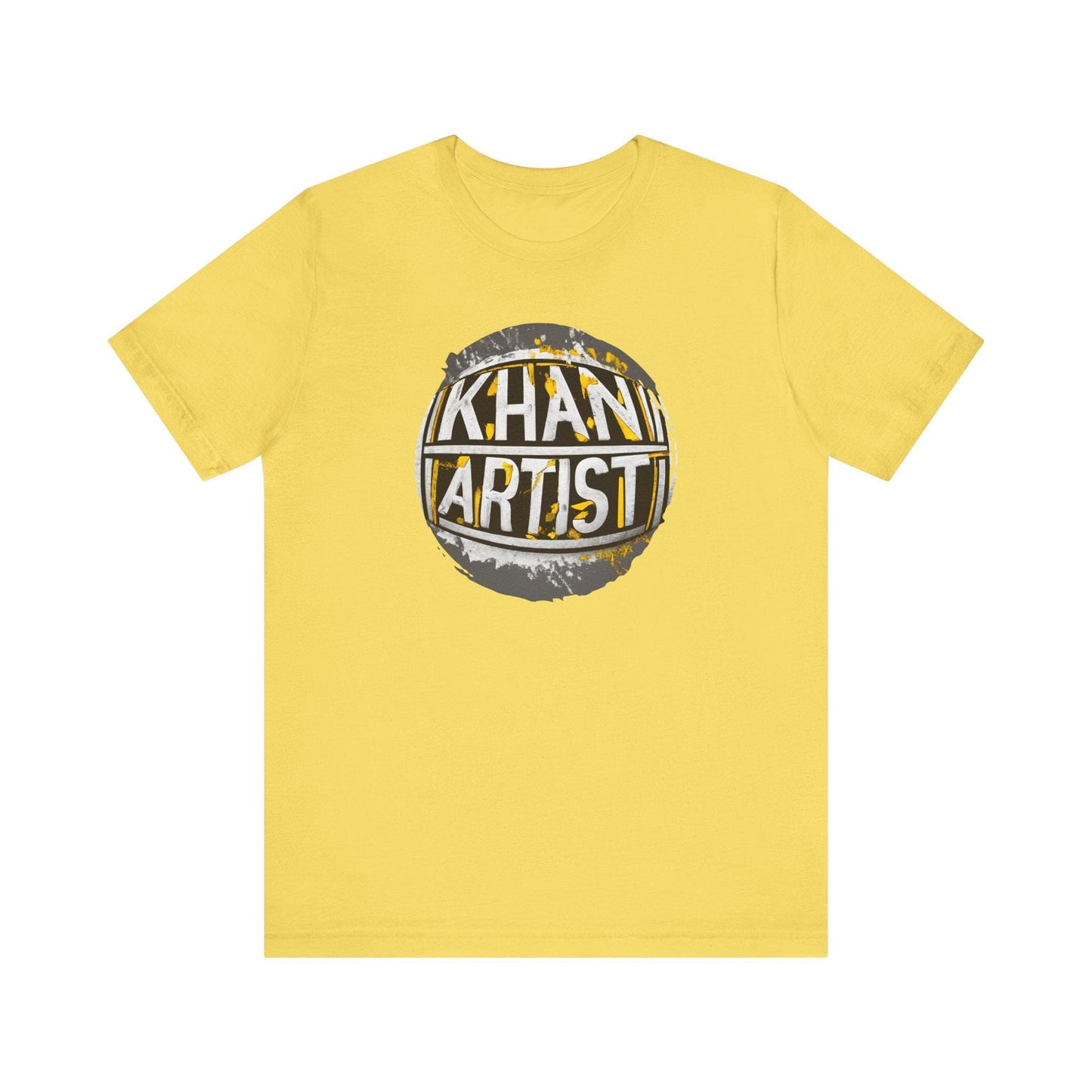 Khan Artist T-Shirt - Pittsburgh Football Fan Gift - Steel City T-Shirt Printify Maize Yellow XS