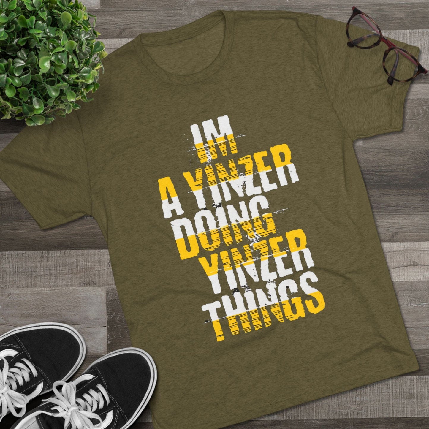 Yinzer Doing Yinzer Things Tee - Pittsburgh Pride Shirt T-Shirt Printify