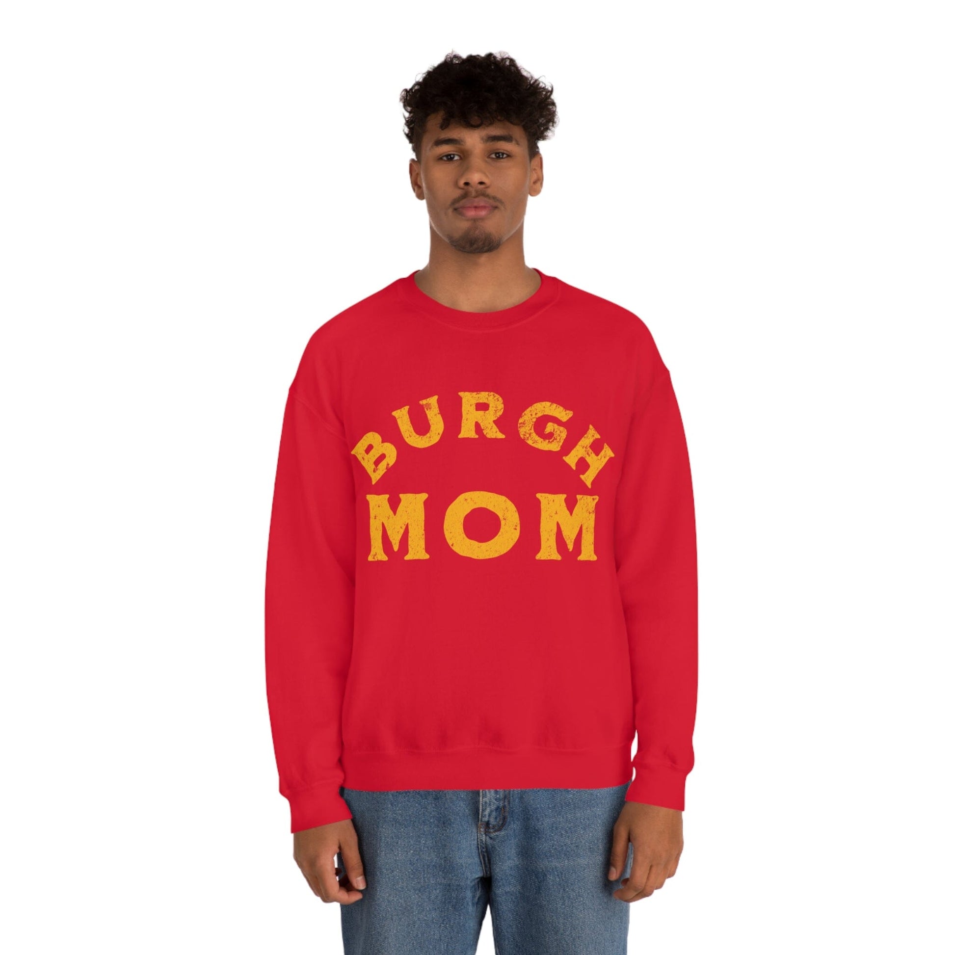 Burgh Mom Sweatshirt Sweatshirt Printify