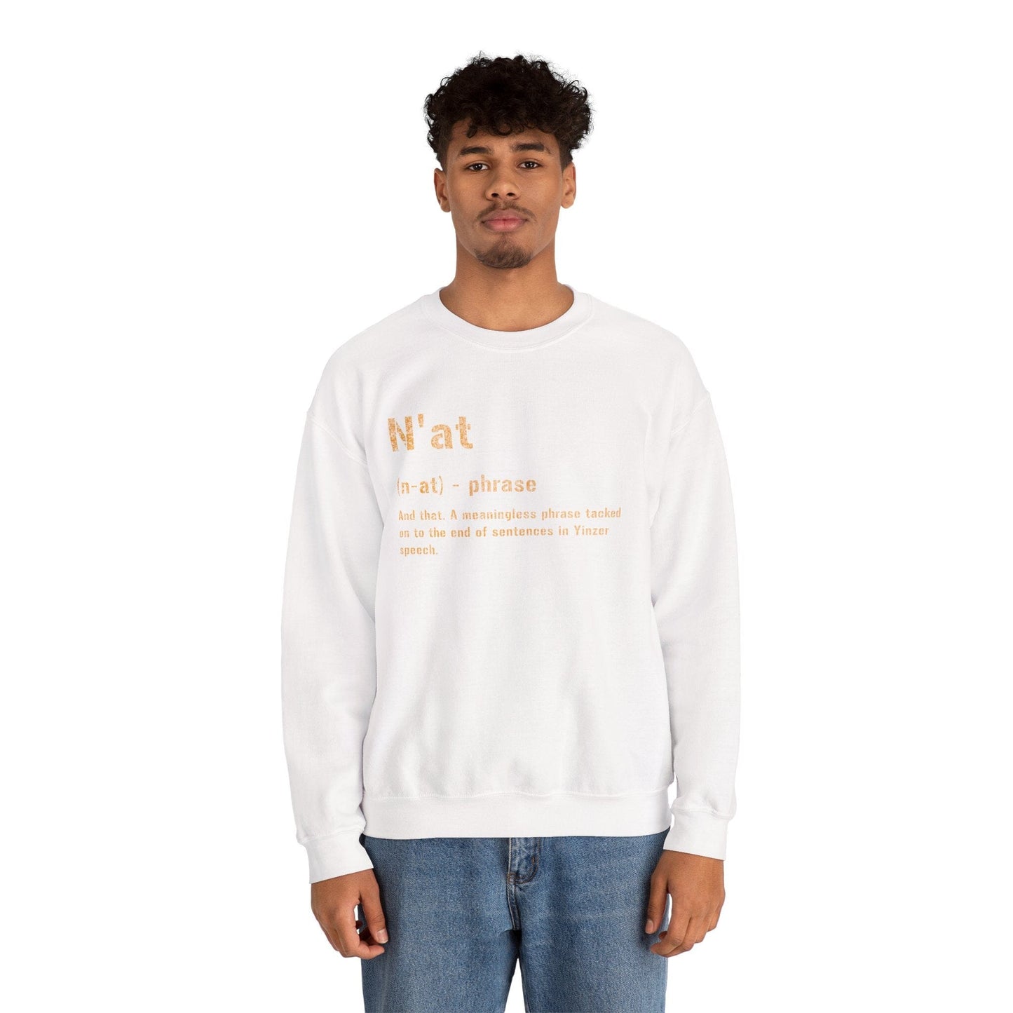 N'at Pittsburgh Crewneck Sweatshirt - Pittsburghese Gift Sweatshirt Yinzergear