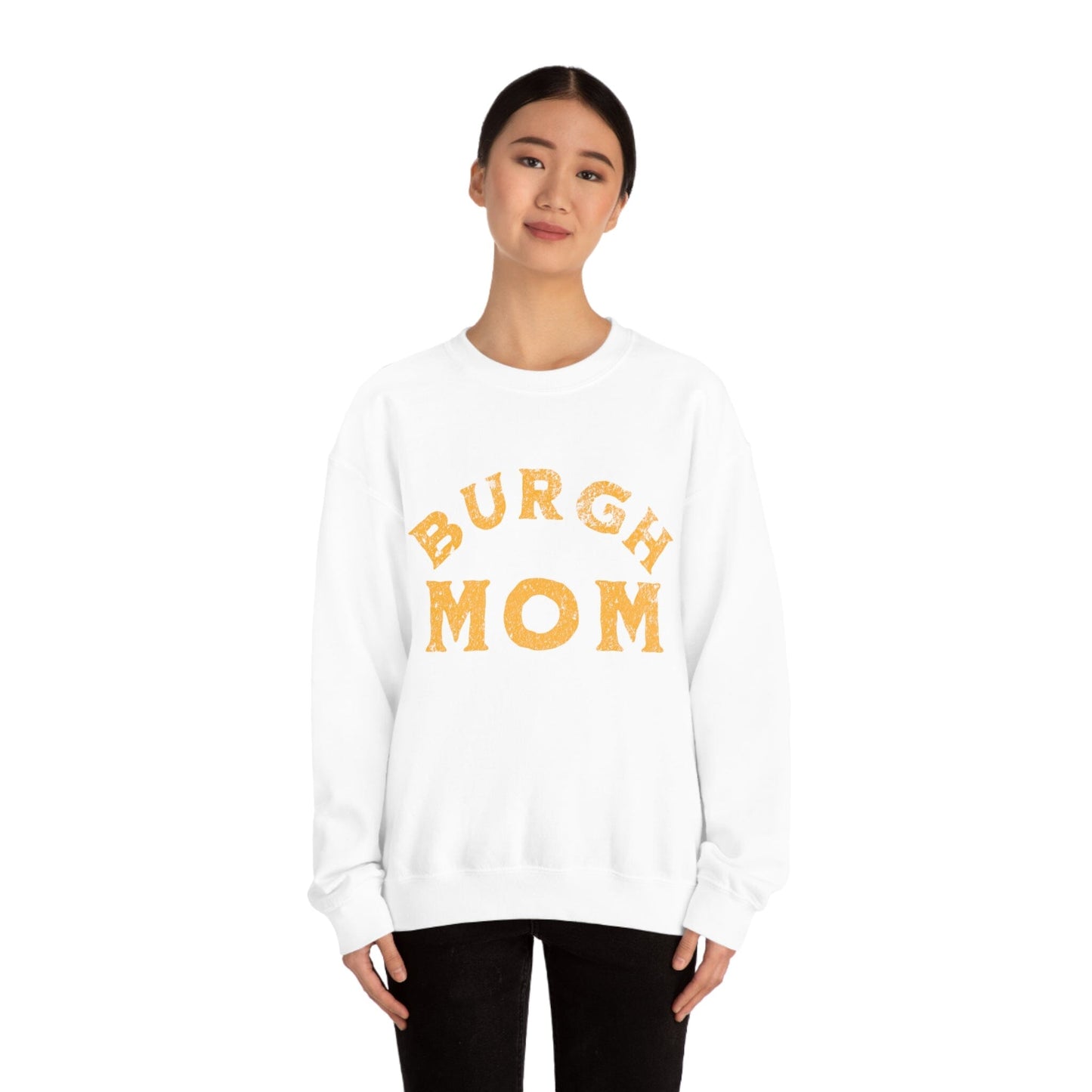 Burgh Mom Sweatshirt Sweatshirt Printify