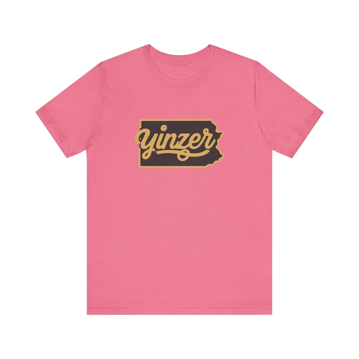 Yinzer State of Mind T-Shirt - Pennsylvania Pride Tee T-Shirt Printify Charity Pink XS