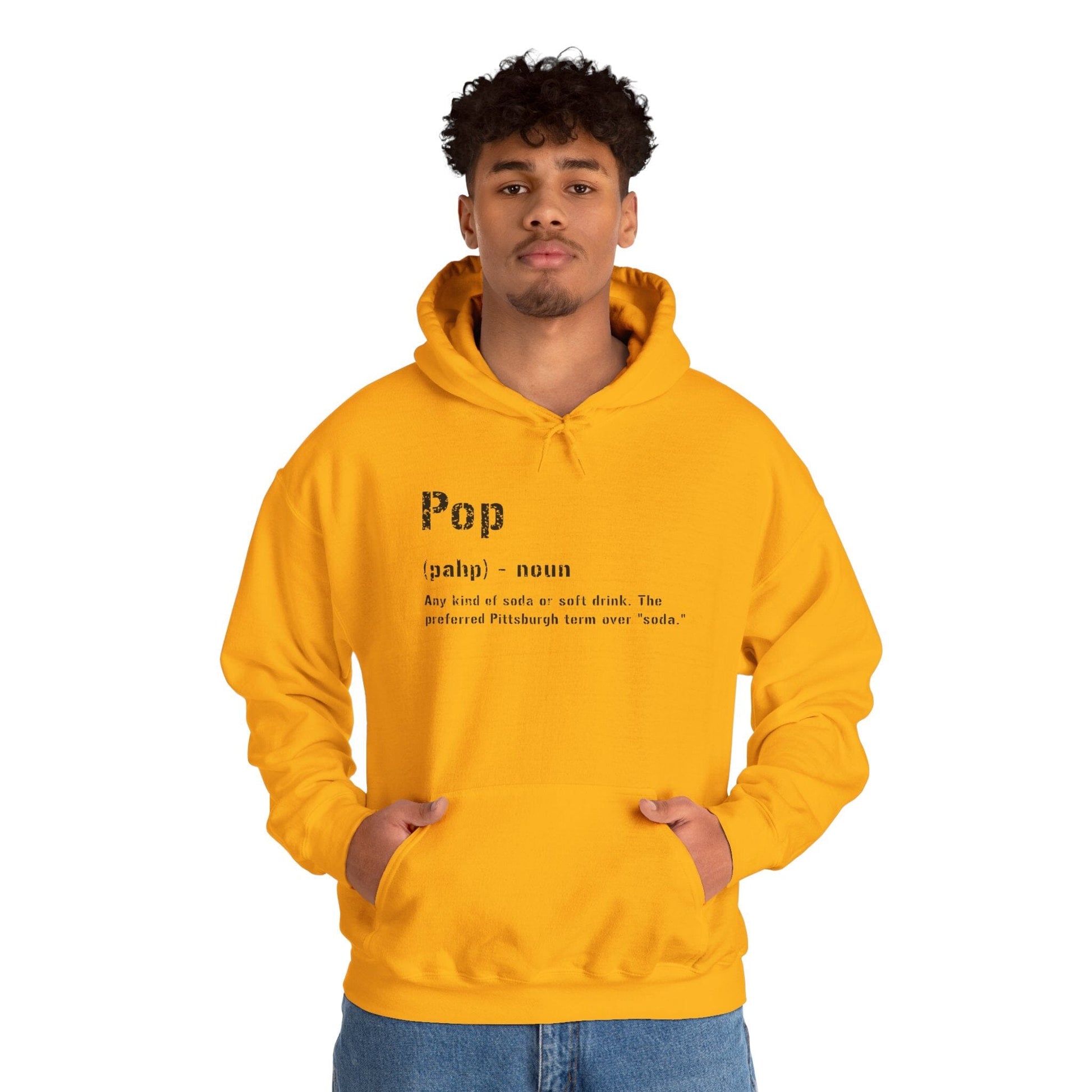 Pop Hoodie - Pittsburgh Slang - Yinzer Pittsburghese Gift Hoodie Printify