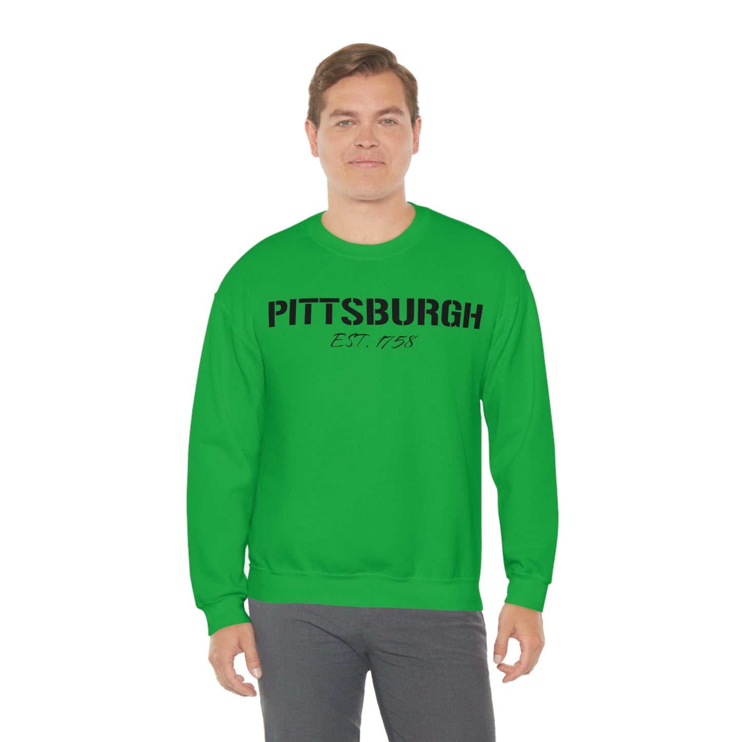 Pittsburgh EST 1758 Sweatshirt Sweatshirt Printify