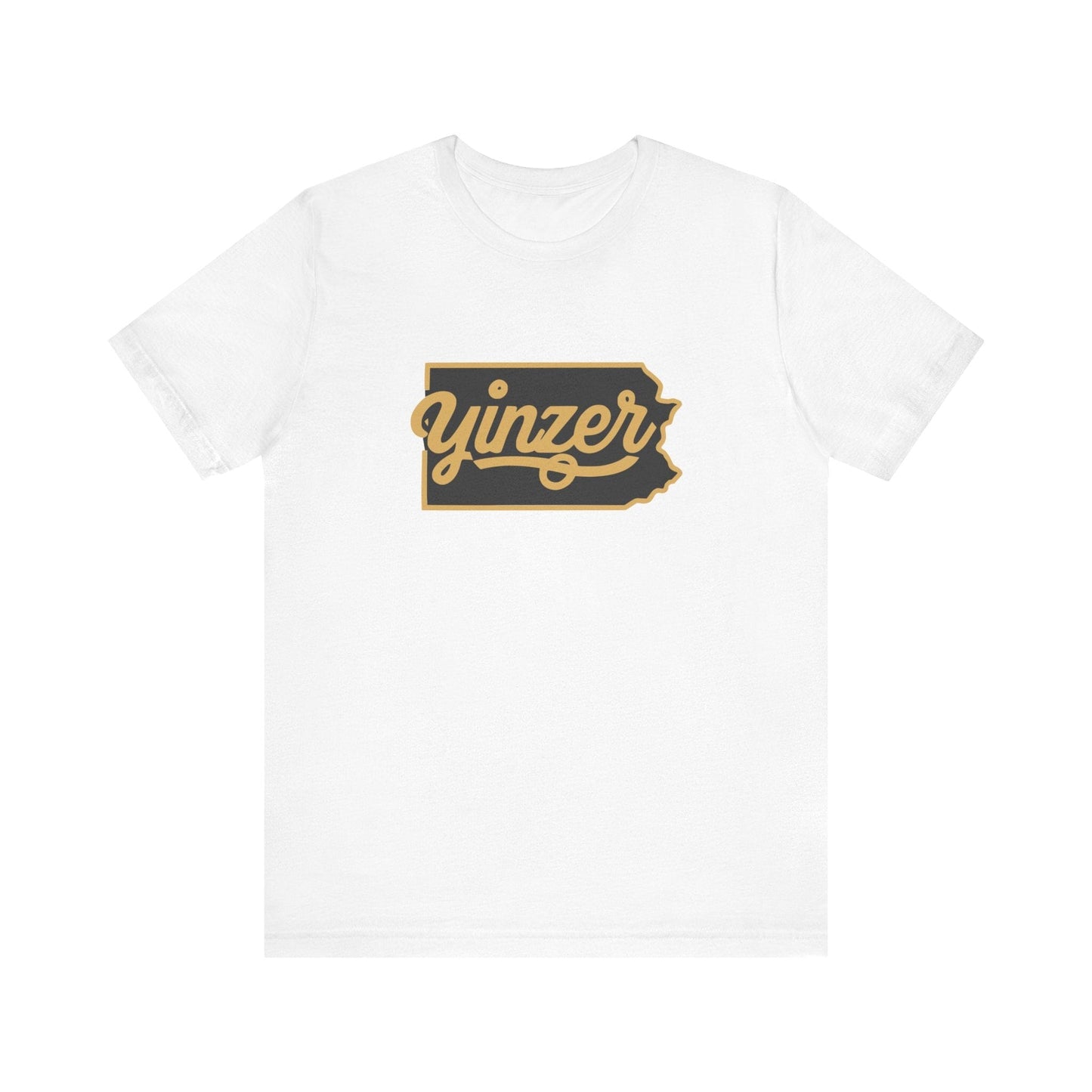 Yinzer State of Mind T-Shirt - Pennsylvania Pride Tee T-Shirt Printify White XS