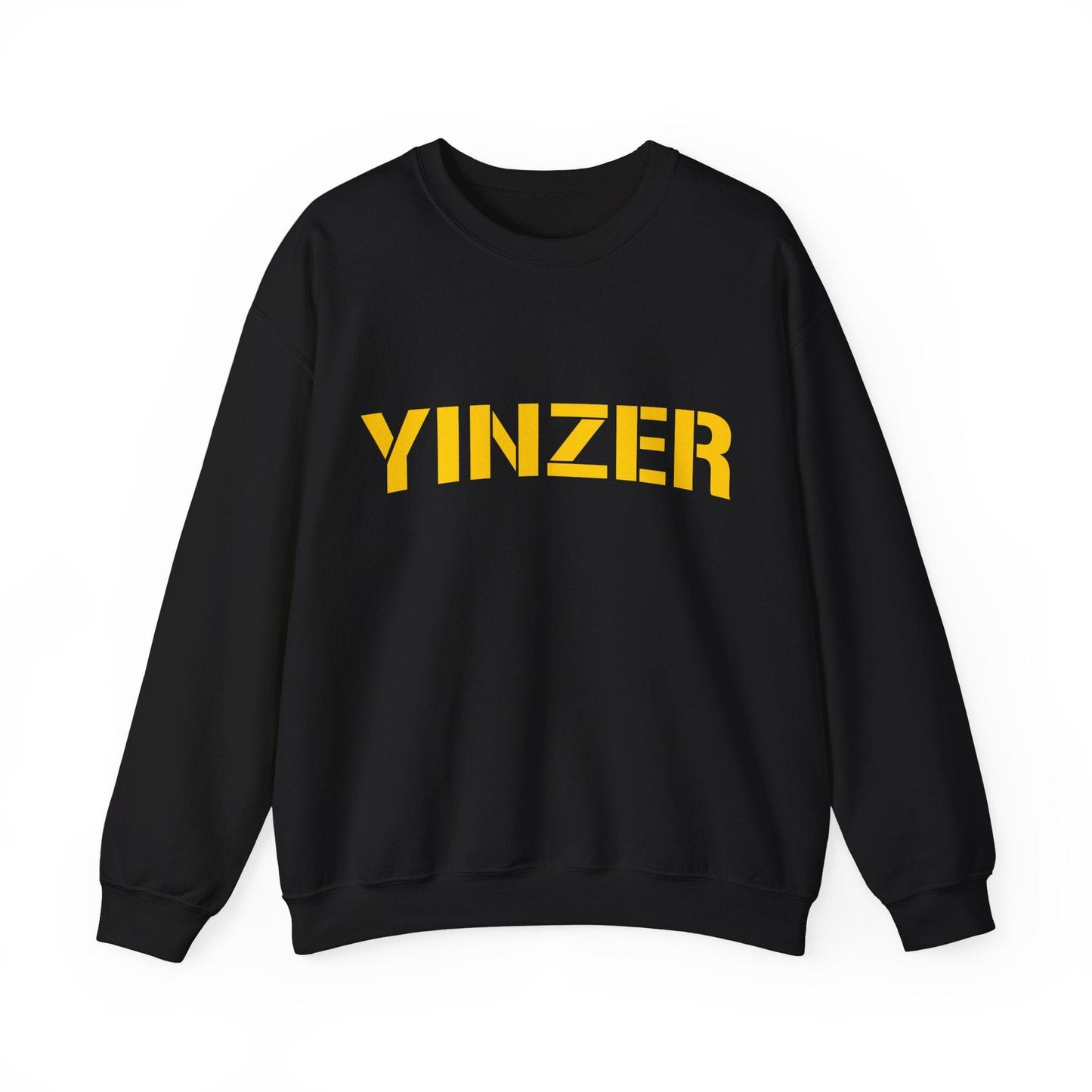 Yinzer Sweatshirt - Pittsburgh Pride Crewneck Sweatshirt Yinzergear S Black