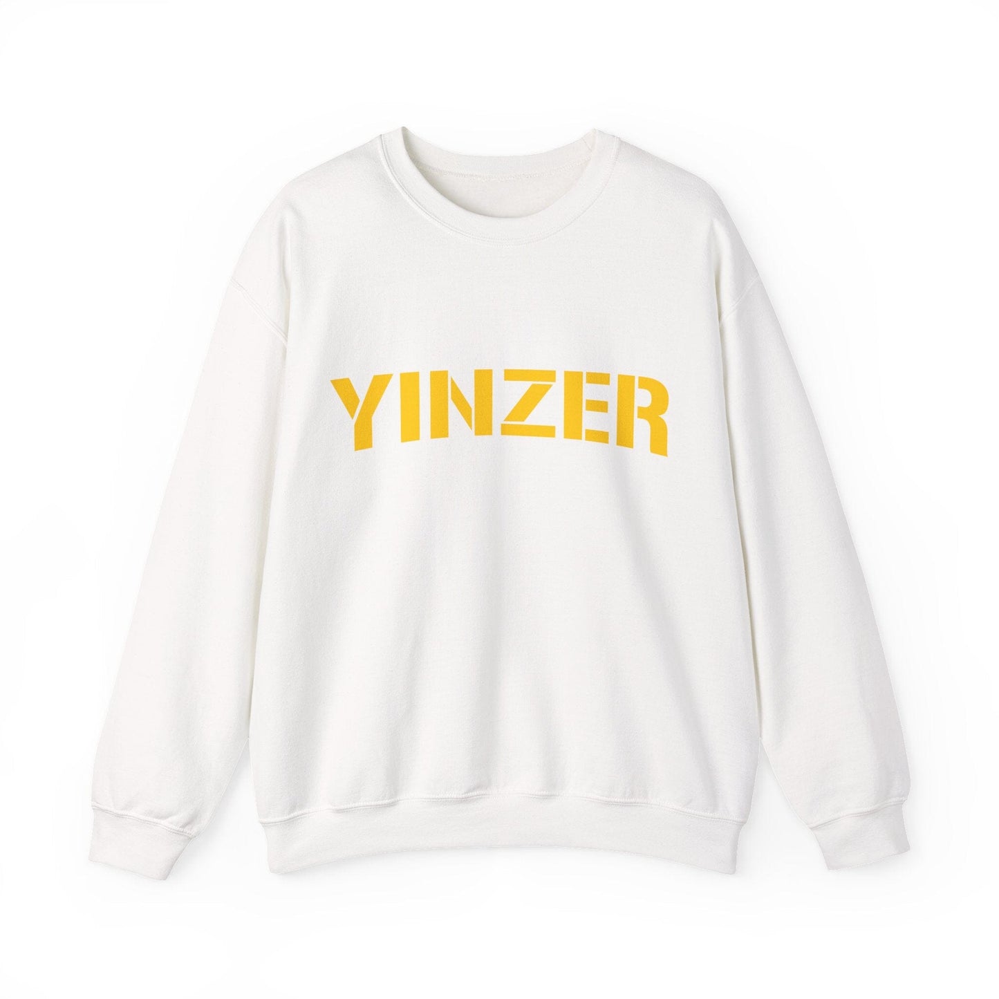 Yinzer Sweatshirt - Pittsburgh Pride Crewneck Sweatshirt Yinzergear S White