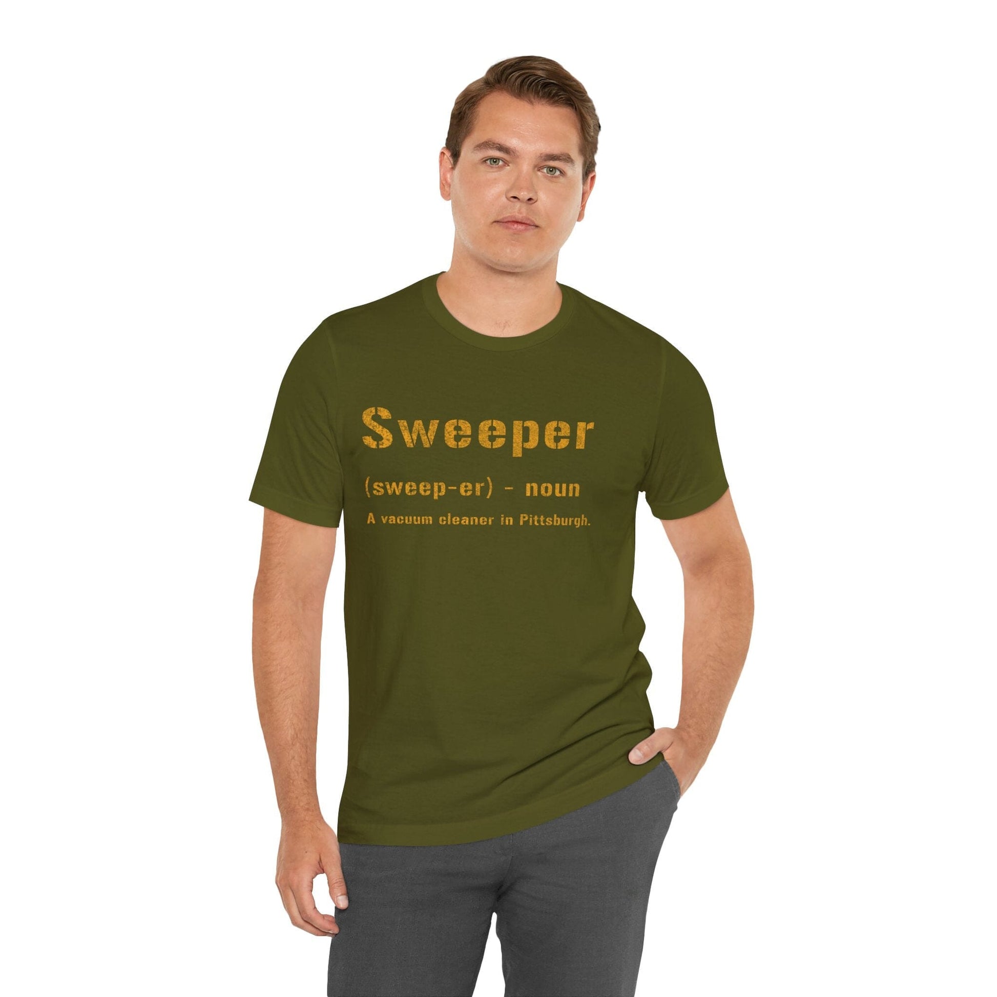 Sweeper T-Shirt | Pittsburghese Shirt | Yinzer Gifts | Yinzer Clothing | Steel City Proud T-Shirt Yinzergear
