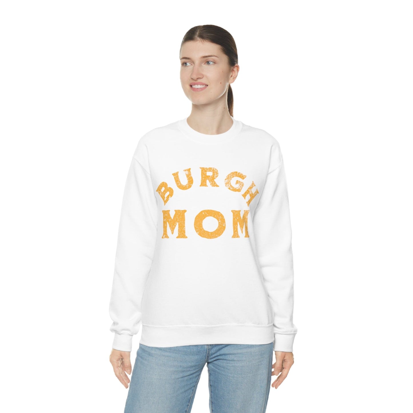 Burgh Mom Sweatshirt Sweatshirt Printify