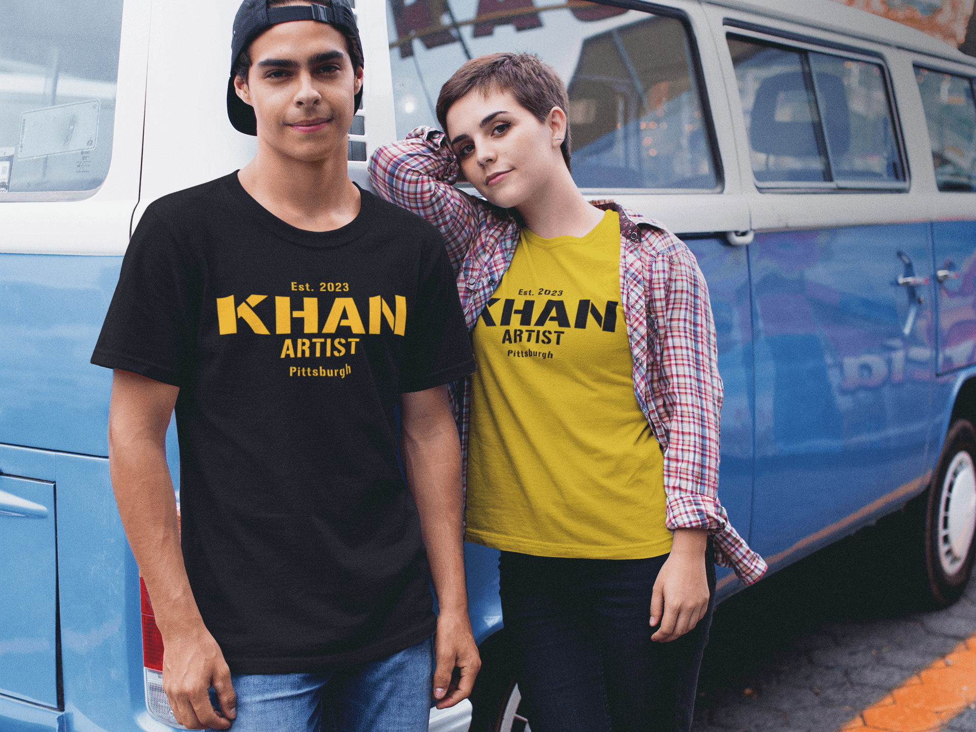 Khan Artist T-Shirt T-Shirt Yinzergear
