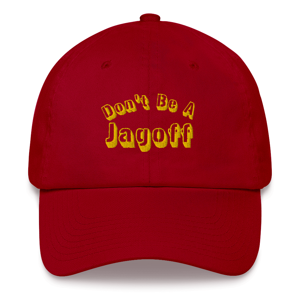 Don't Be a Jagoff Hat Yinzergear Cranberry
