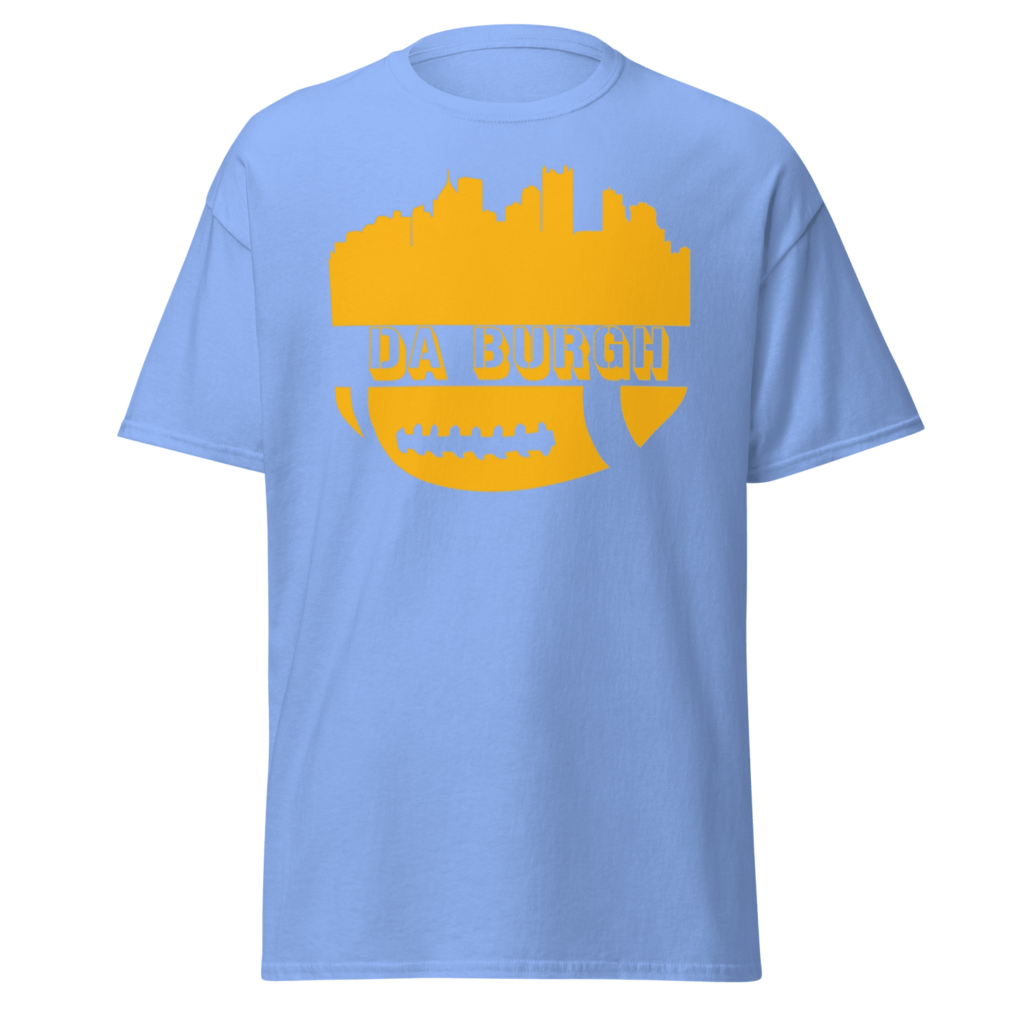 Da Burgh T-Shirt Yinzergear Carolina Blue S