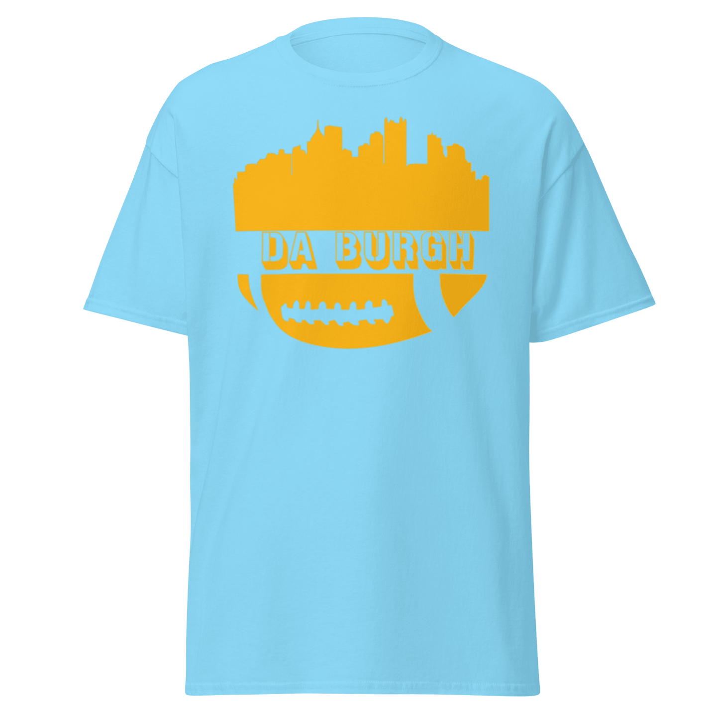 Da Burgh T-Shirt Yinzergear Sky S