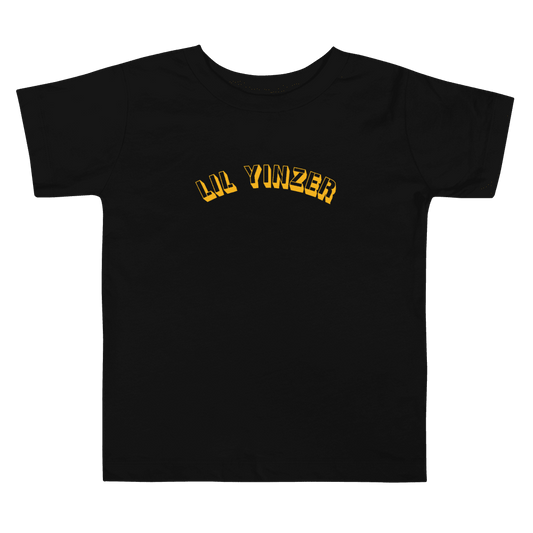 Lil Yinzer Kid's T-Shirt Yinzergear 2T Black 