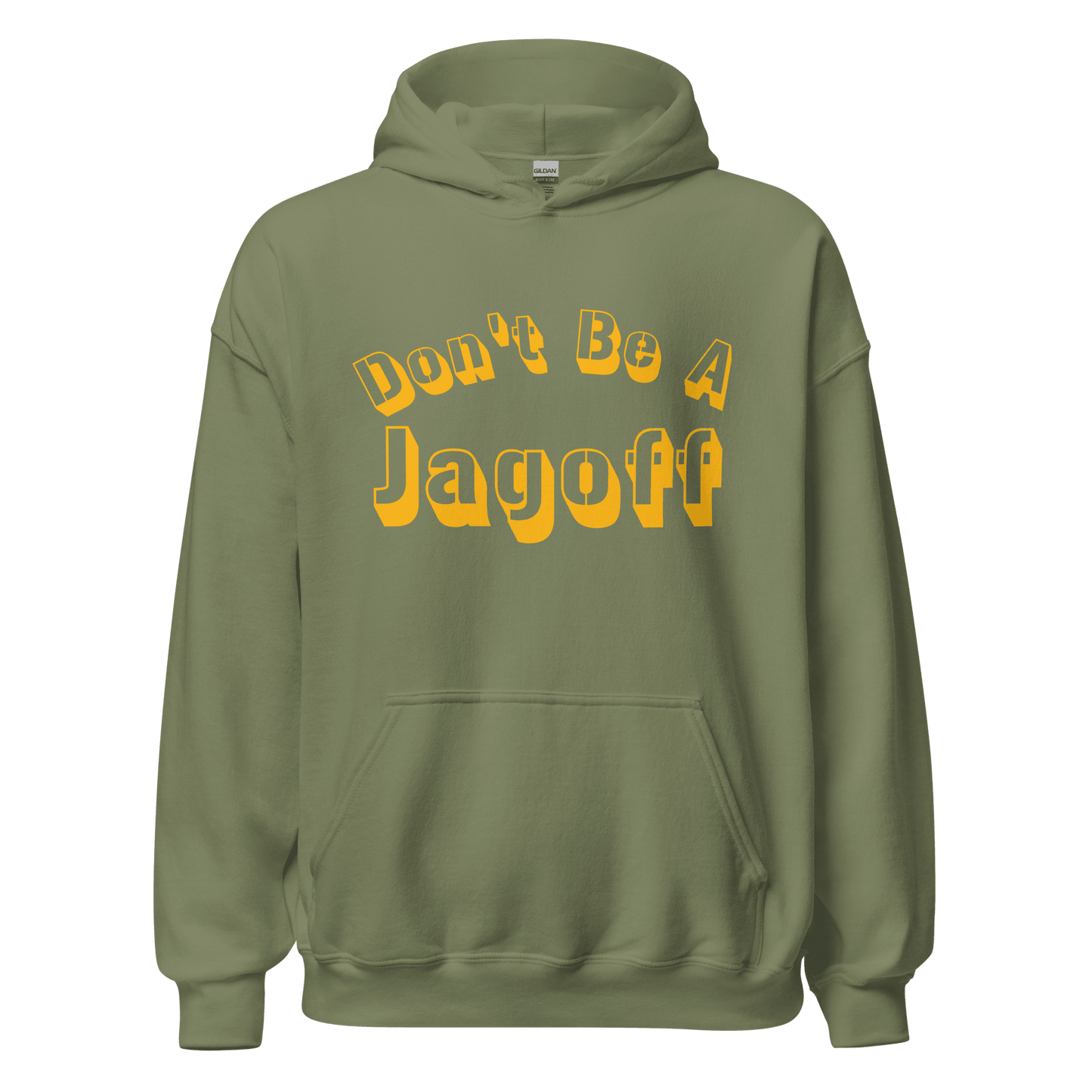 Don’t Be A Jagoff Hoodie Yinzergear Military Green S