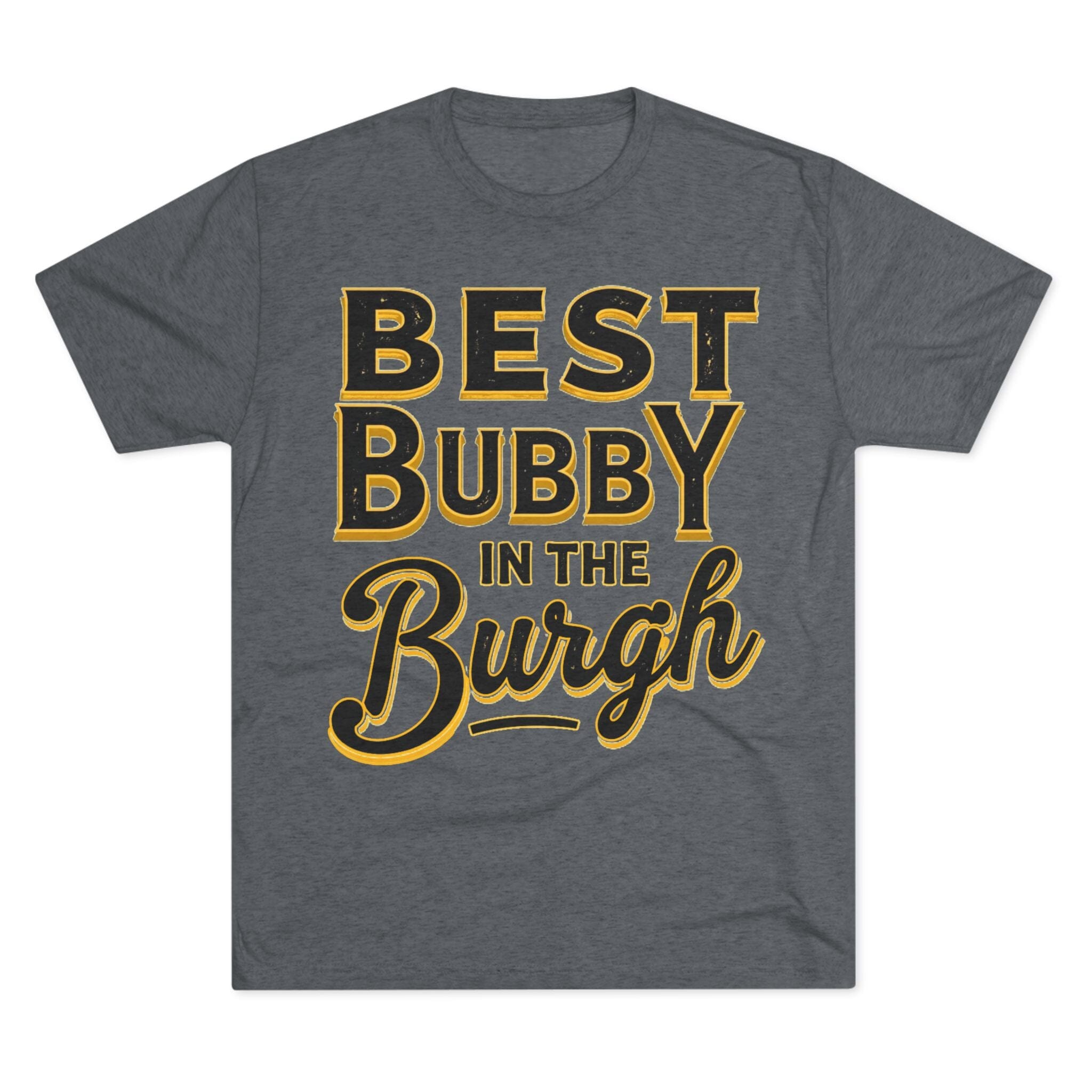 Bubby in the Burgh Tri-Blend T-Shirt product image | Yinzergear