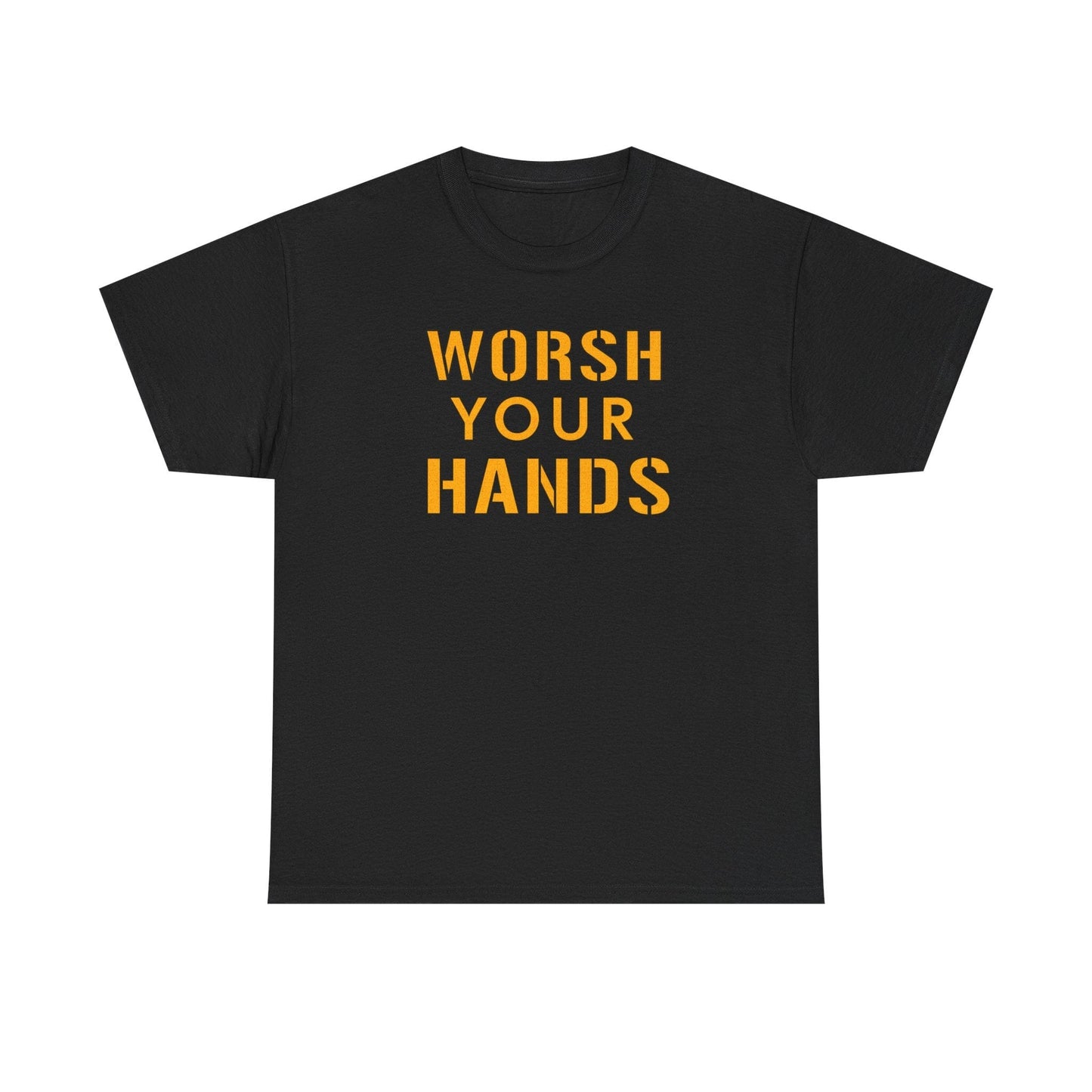 Worsh Your Hands Yinzer T-Shirt - Pittsburgh Funny Gift T-Shirt Printify 