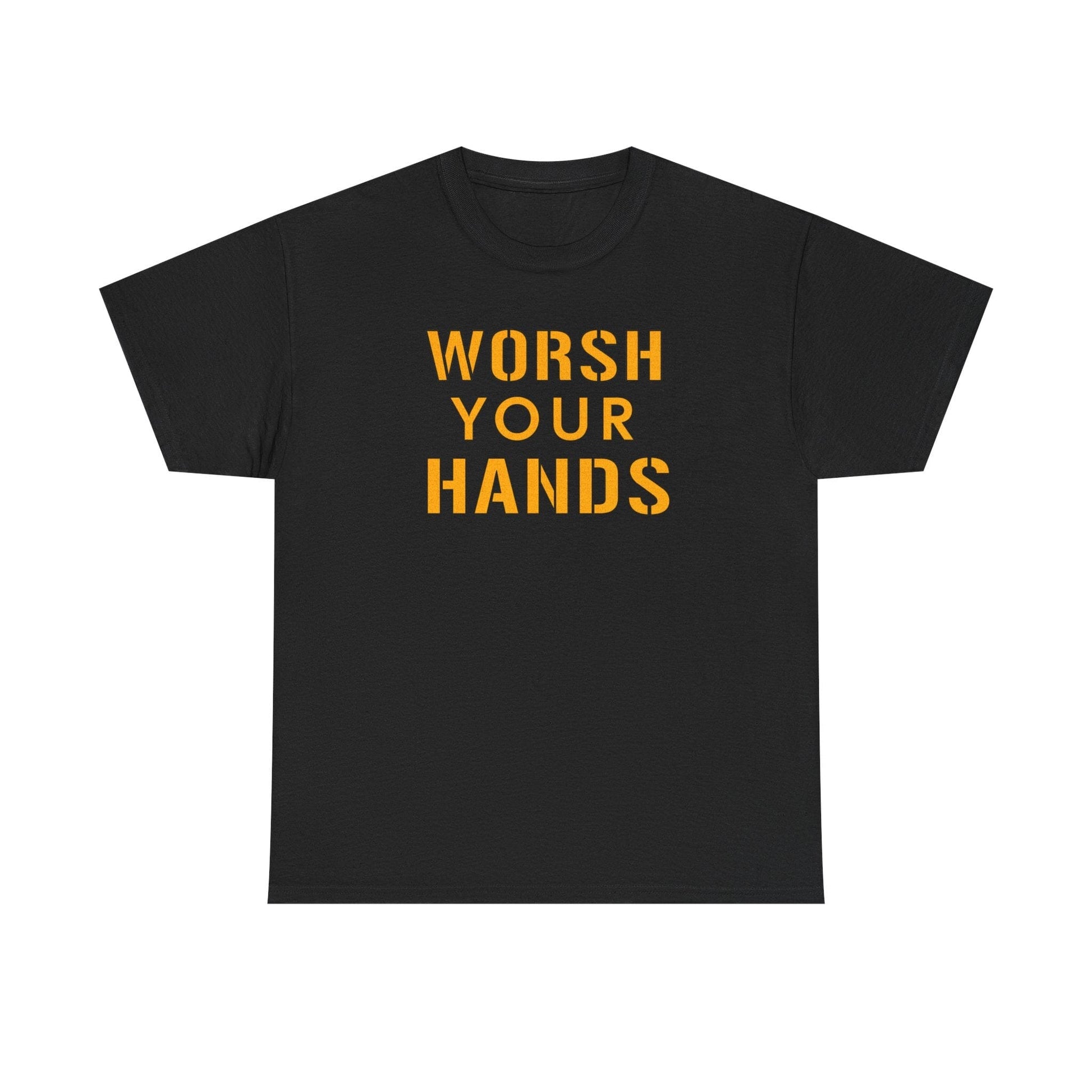 Worsh Your Hands Yinzer T-Shirt - Pittsburgh Funny Gift T-Shirt Printify 