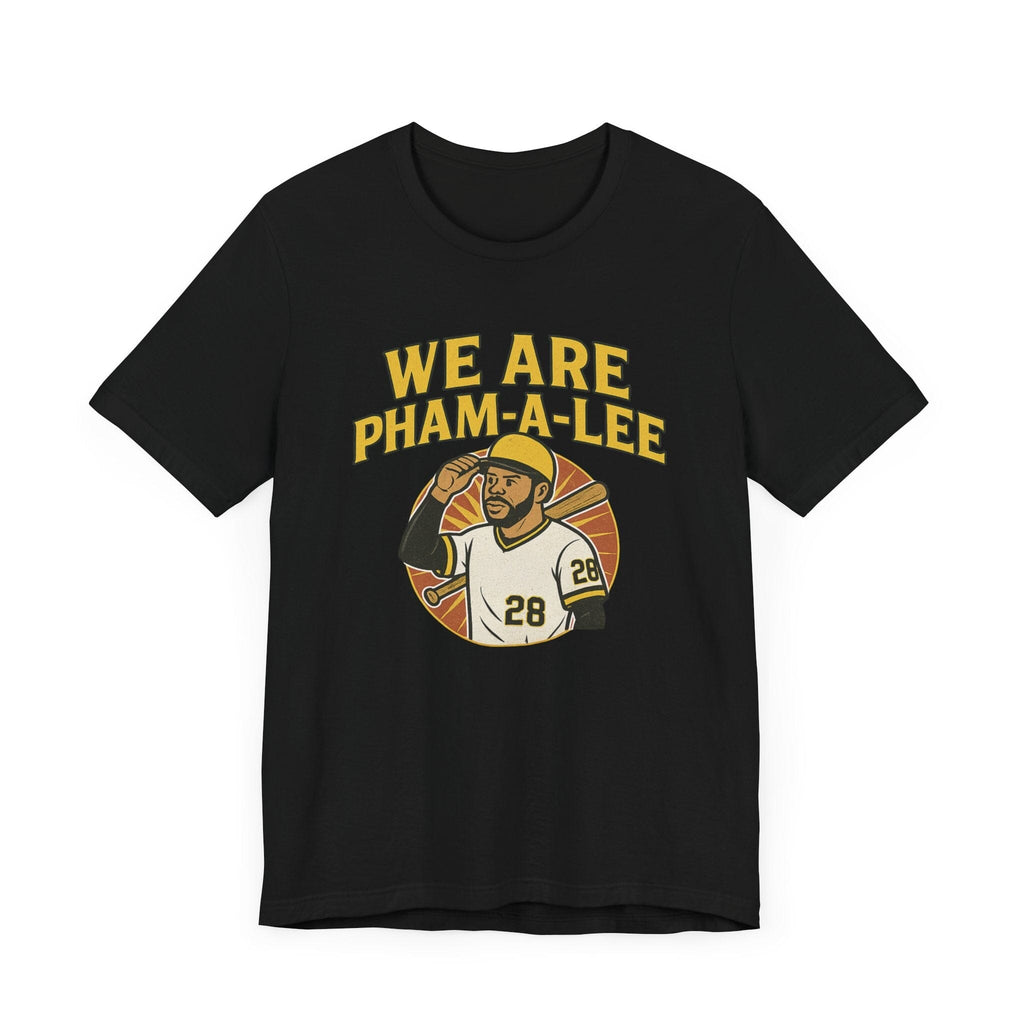 We Are Pham-a-Lee Pittsburgh Baseball T-Shirt product image alternate view 3 | Yinzergear